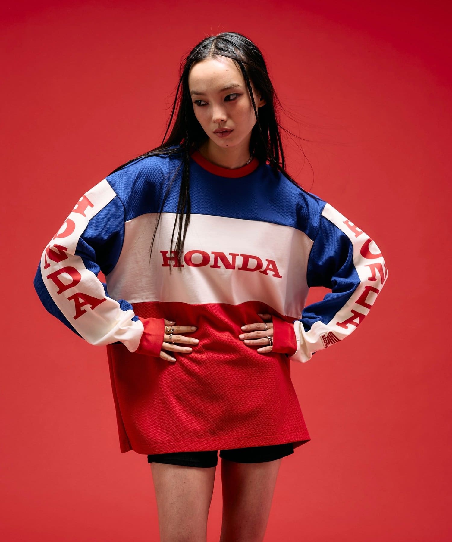 WHO’S WHO gallery(フーズフーギャラリー) 【HONDA×Sourcream】 BMX LONG SLEEVE TEE