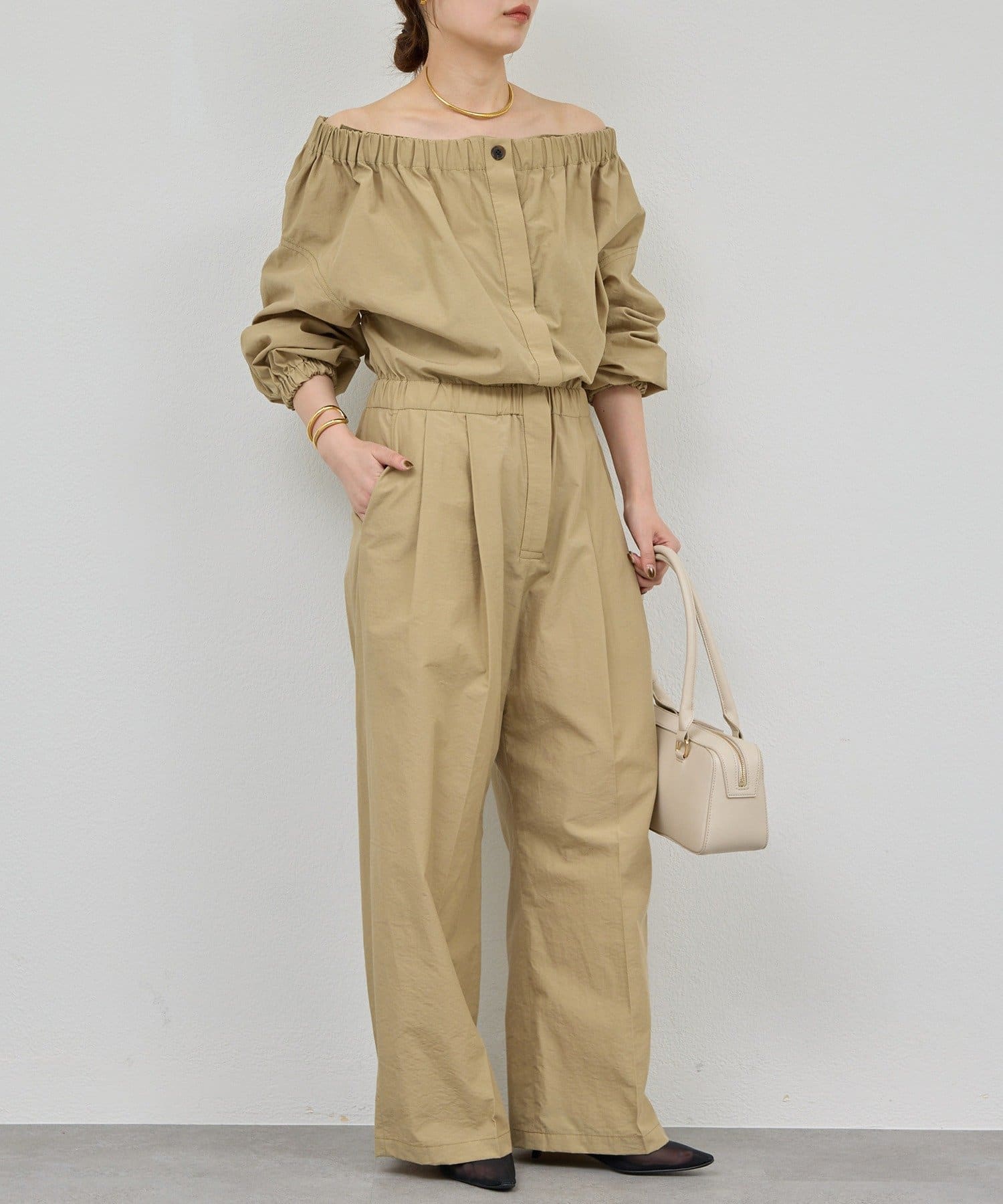 GALLARDAGALANTE(ガリャルダガランテ) 【近日予約開始】オフショルオールインワン