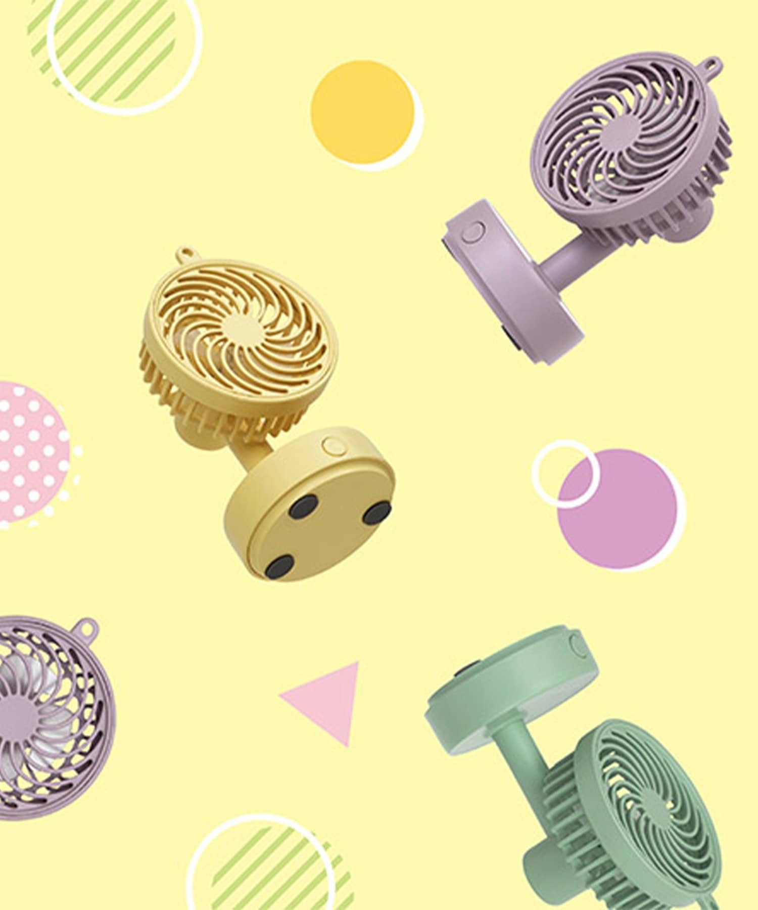 BIRTHDAY BAR(バースデイバー) 〈まるでカプセルトイ〉ミニチュアファン キーチェーン付　ミニ扇風機