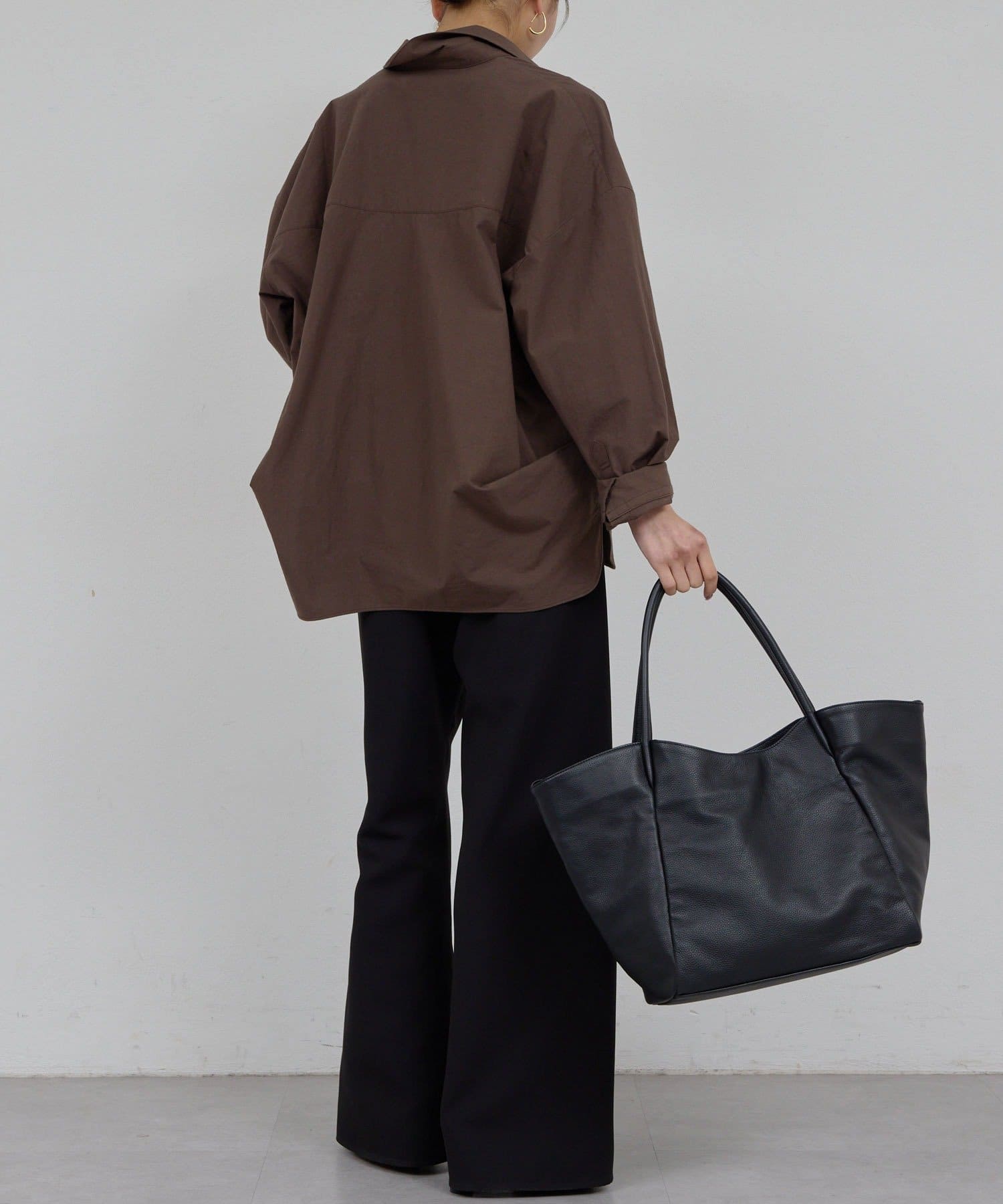 GALLARDAGALANTE(ガリャルダガランテ) 【1枚で様見え】スキッパーシャツ