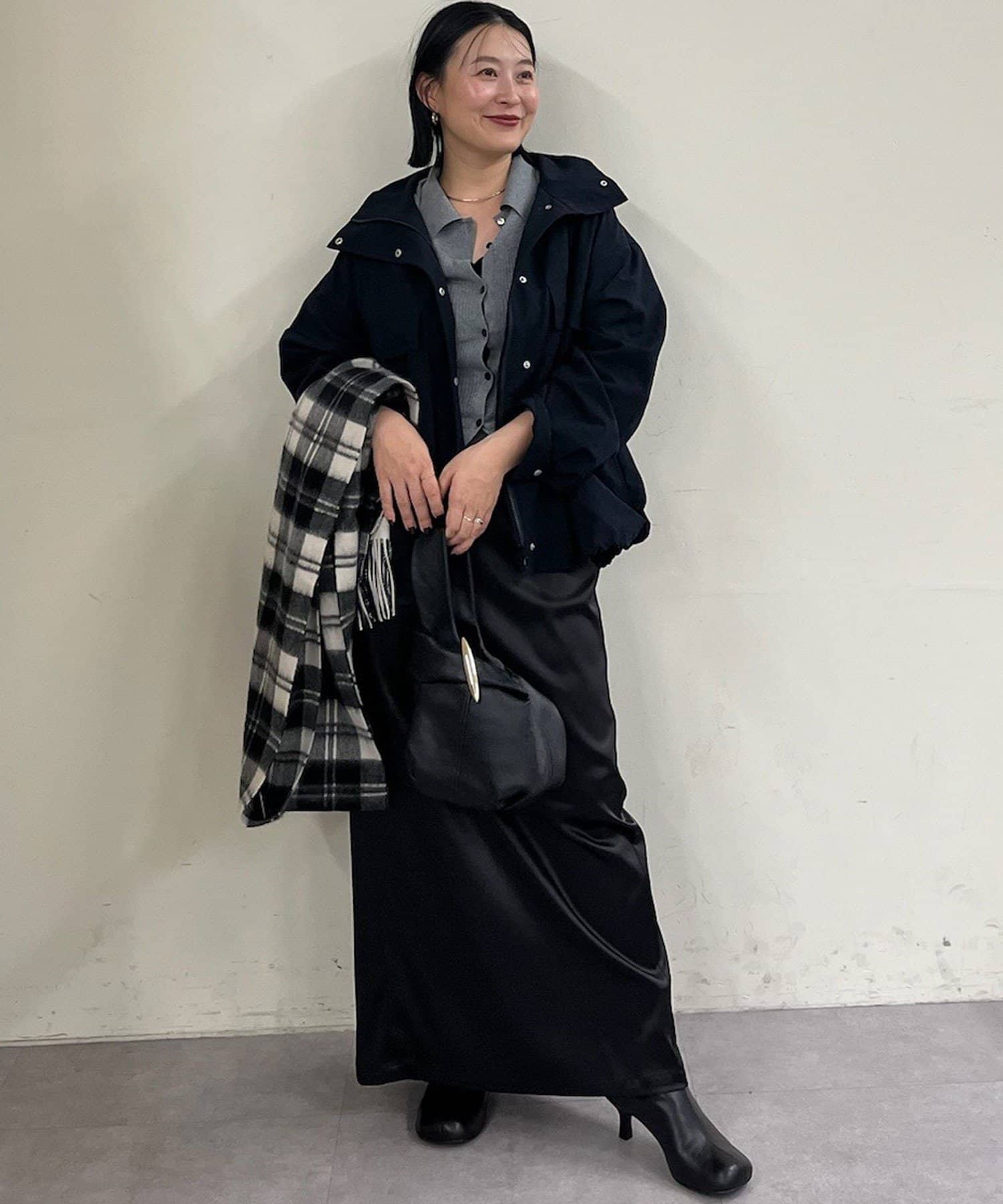 GALLARDAGALANTE(ガリャルダガランテ) 【12/18(木)12:00~予約開始】【CHIKAコラボ】ハイカラーブルゾン