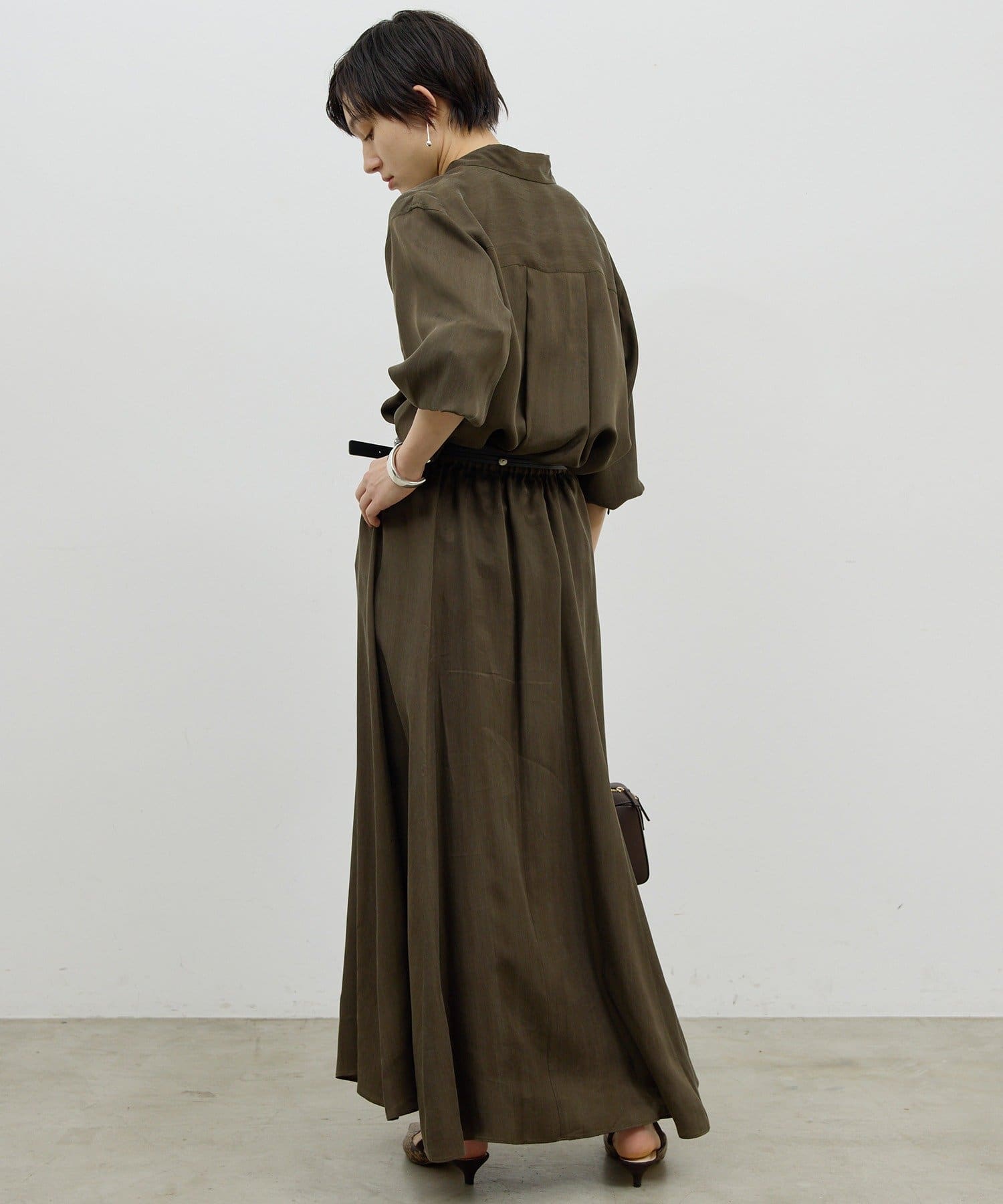 GALLARDAGALANTE(ガリャルダガランテ) 【12/11(木)12:00～予約開始】【セットアップ対応】キュプラフレアスカート