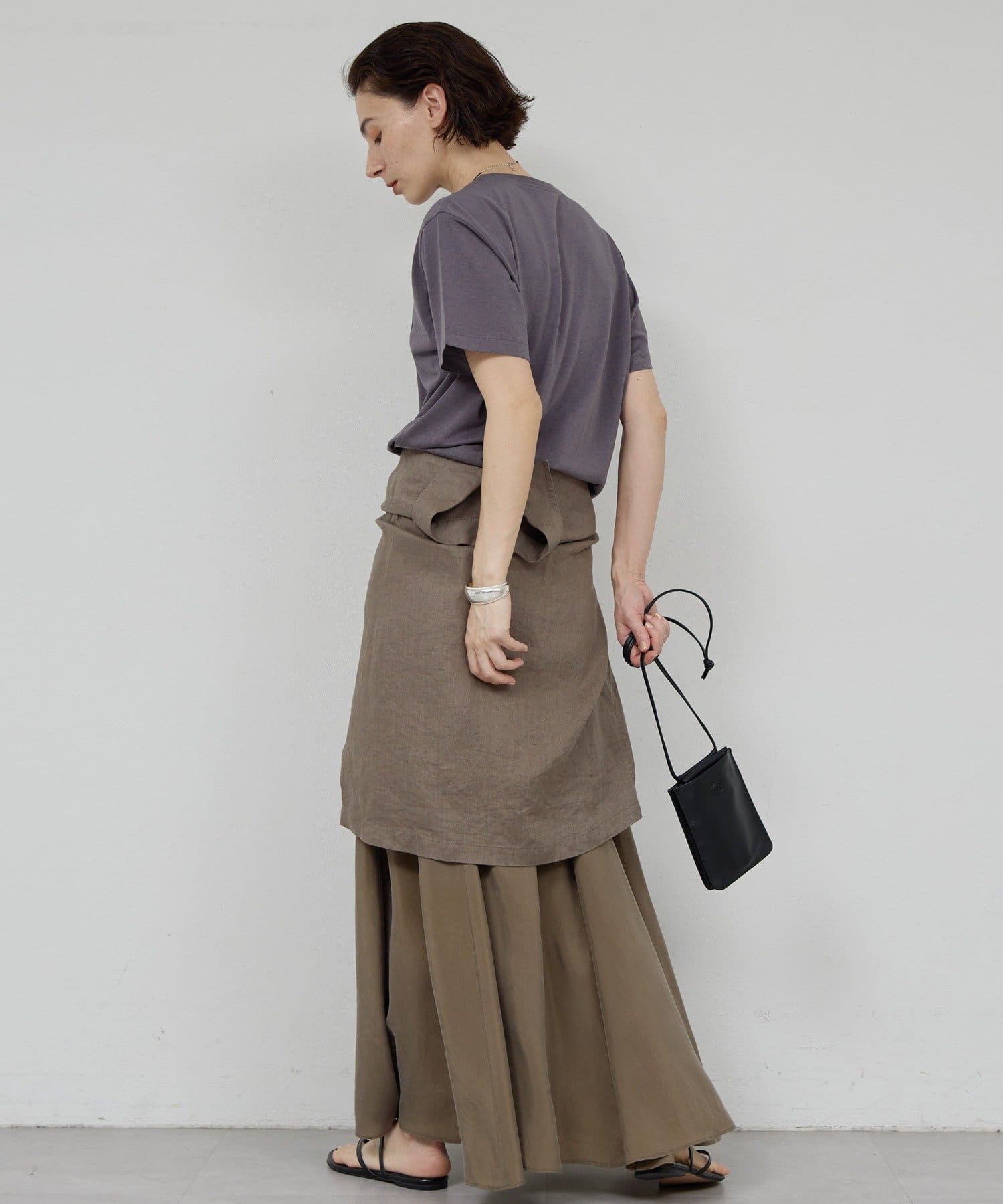 GALLARDAGALANTE(ガリャルダガランテ) 【新色GBE/BR登場！】【セットアップ対応】キュプラフレアスカート