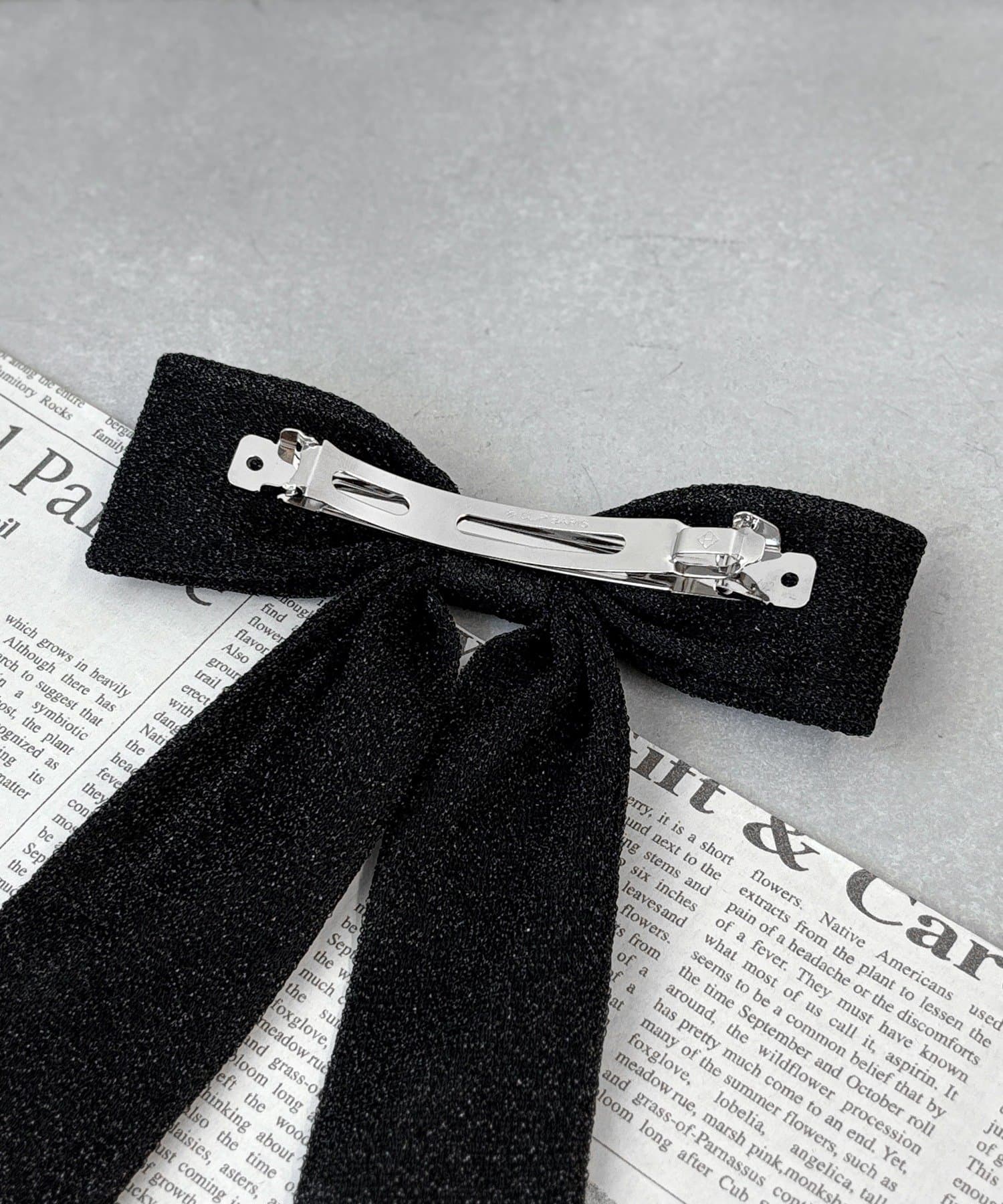 3COINS(スリーコインズ) ラメリボンバレッタ