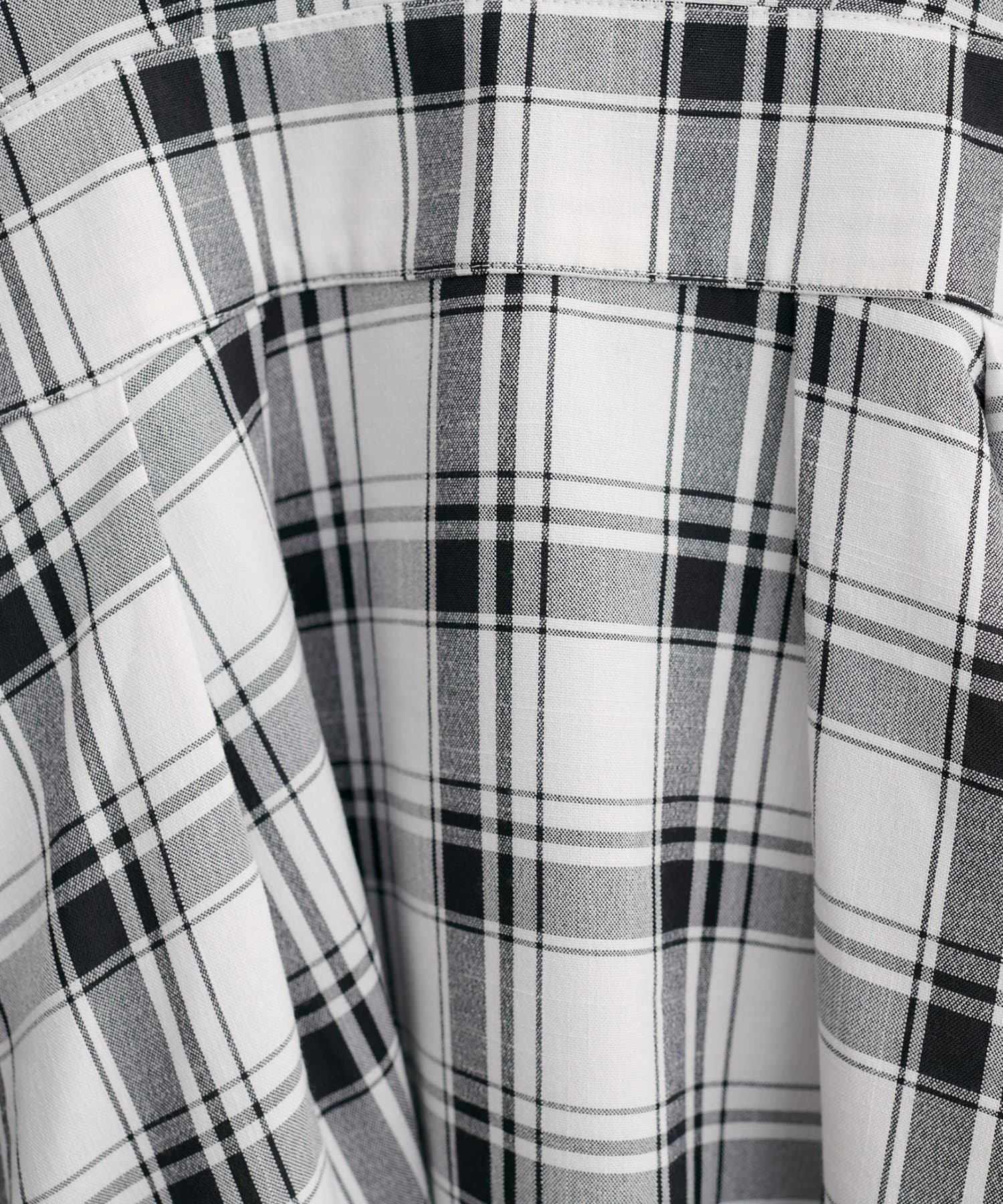 NICE CLAUP / OLIVE des OLIVE OUTLET(ナイスクラップ  / オリーブ デ オリーブ アウトレット) 【natural couture】スキッパー衿７部袖ワンピース