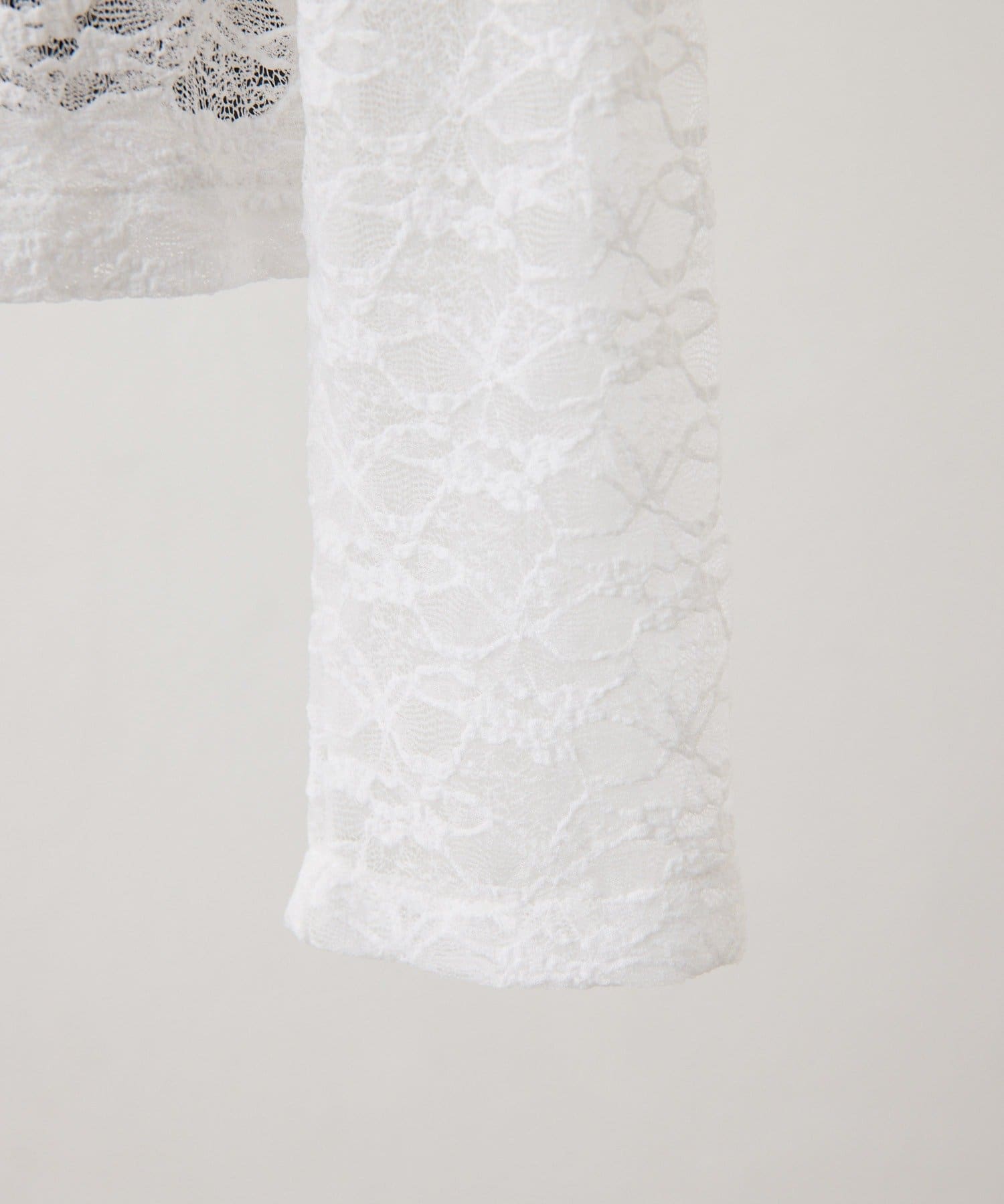 ear PAPILLONNER(イア パピヨネ) 《花柄/透け感/マルチウェイ》シアーレーストップス【SUM1 STYLE(スミスタイル)】