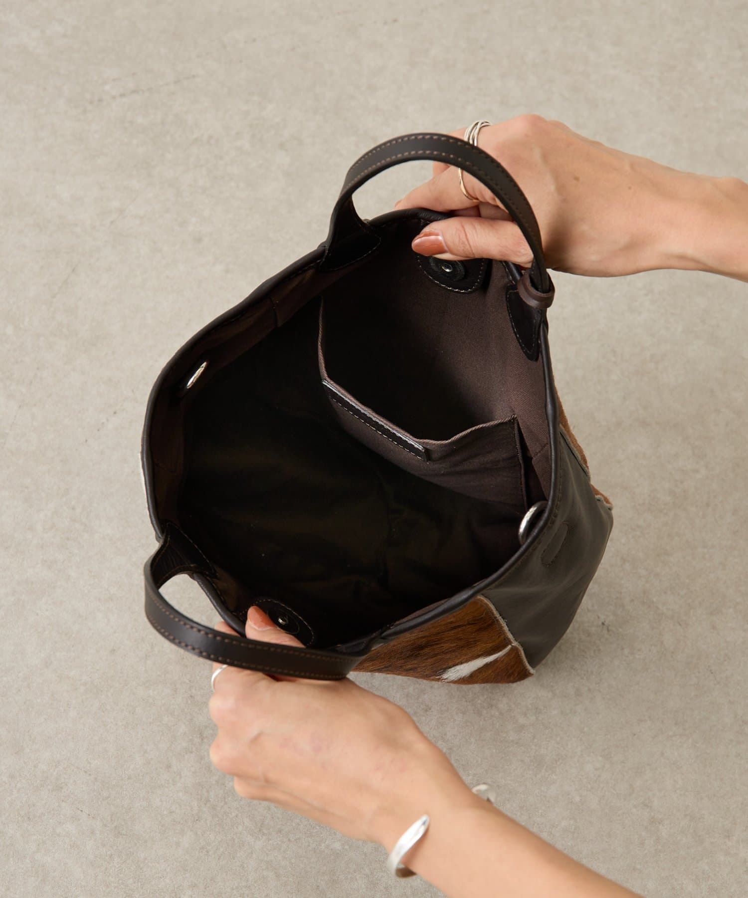 BEARDSLEY(ビアズリー) 《MARCO MASI》ハラコトートバッグ