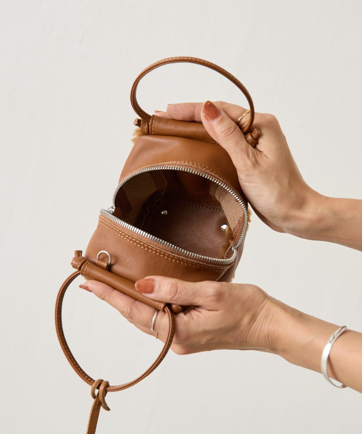 BEARDSLEY(ビアズリー) 《MARCO MASI》ミニショルダーバッグ（ファー）