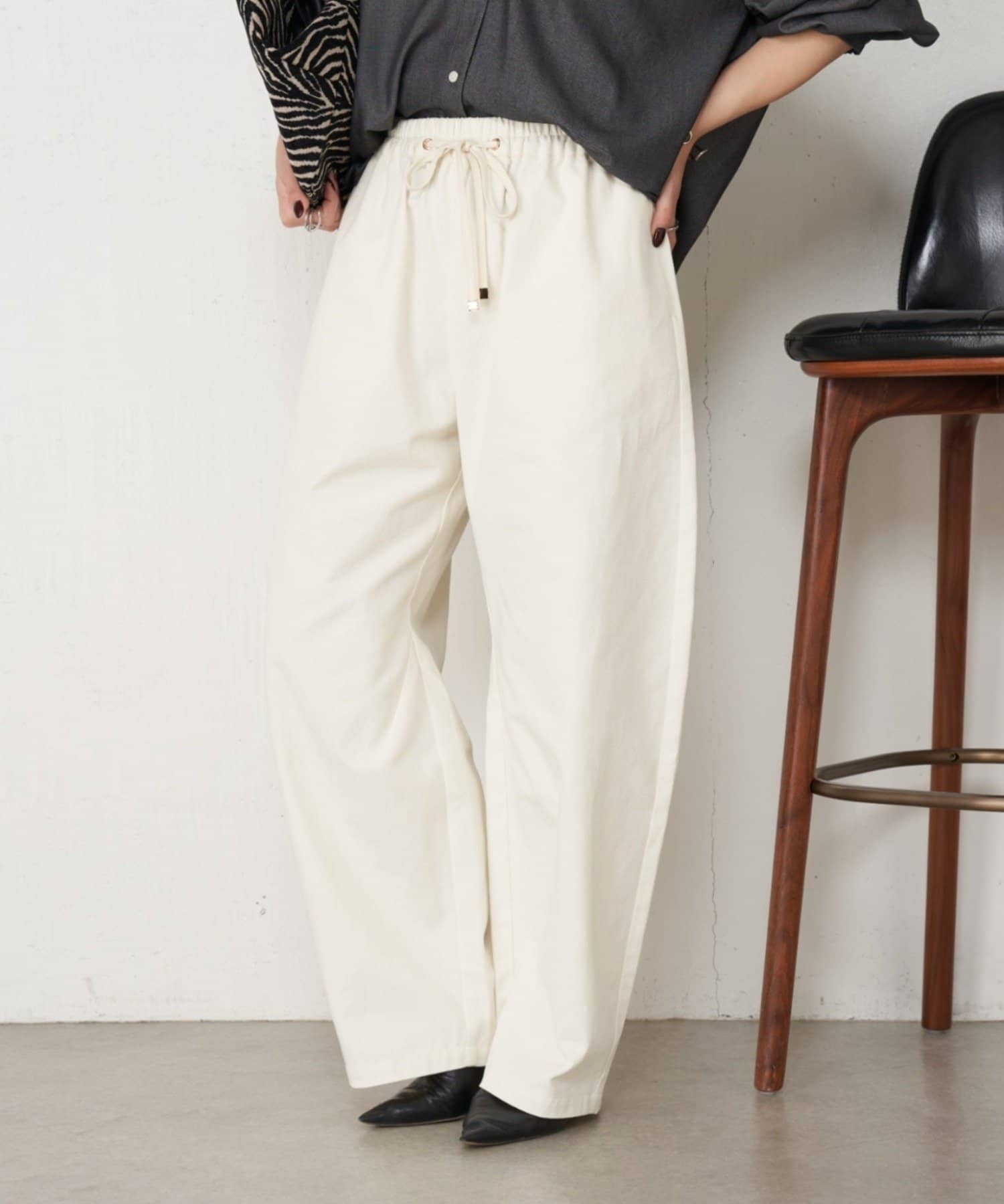 Jena　espace merveilleux(ジェナ　エスパスメルヴェイユ) 【ラクして美脚】メンカーブイージーパンツ