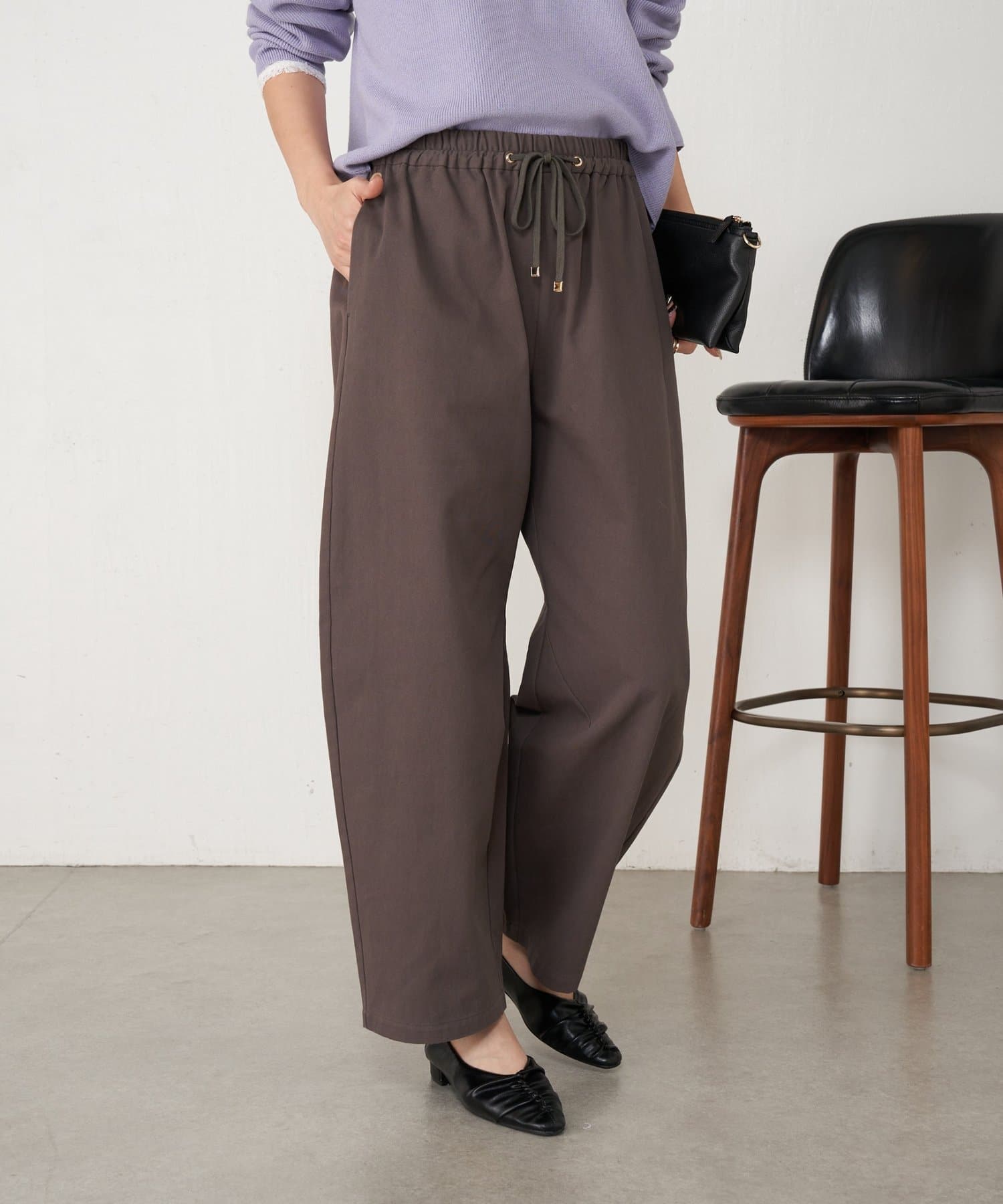 Jena　espace merveilleux(ジェナ　エスパスメルヴェイユ) 【ラクして美脚】メンカーブイージーパンツ