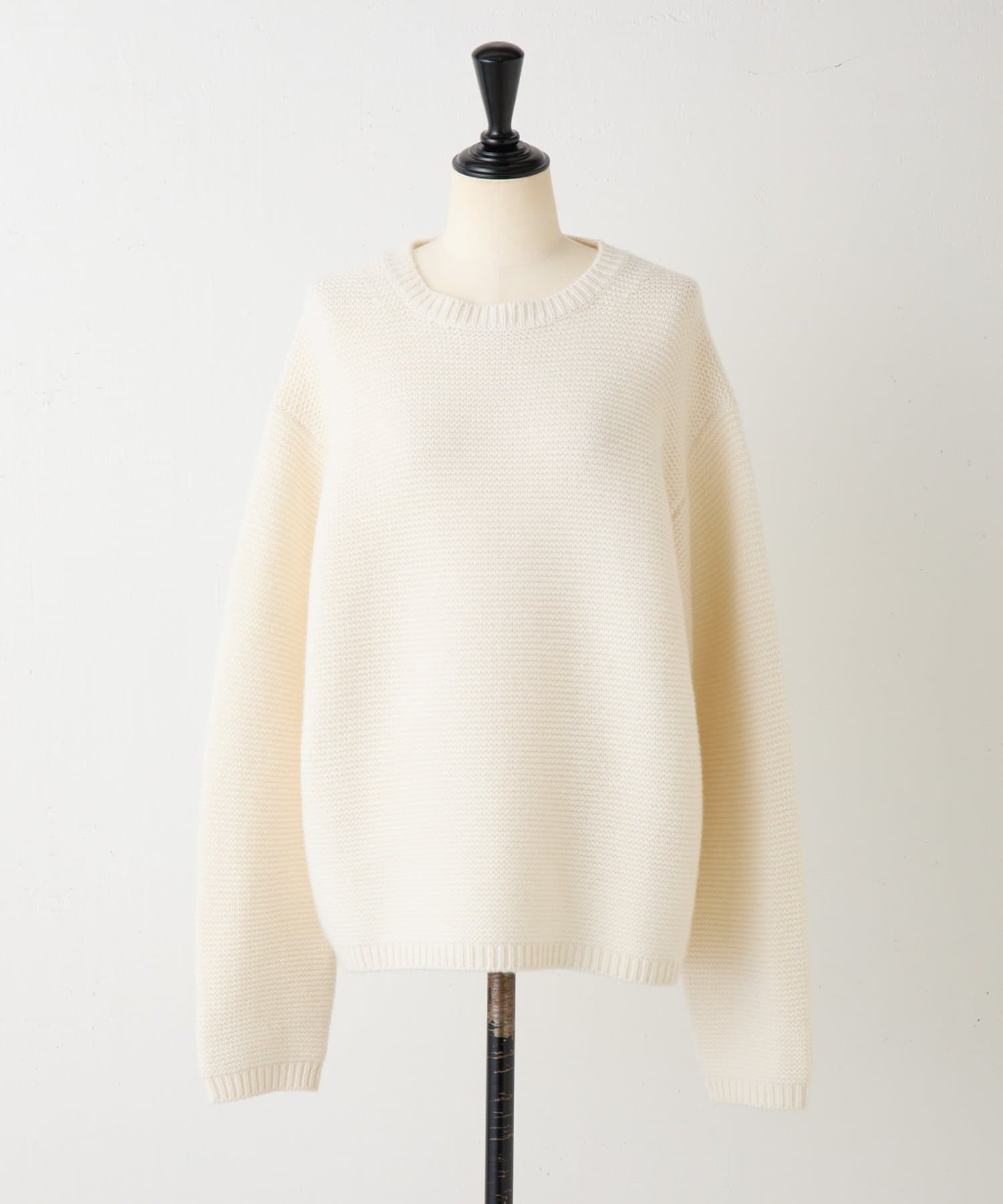 BEARDSLEY(ビアズリー) 《SOFIE D'HOORE》カシミヤ畦編みニット