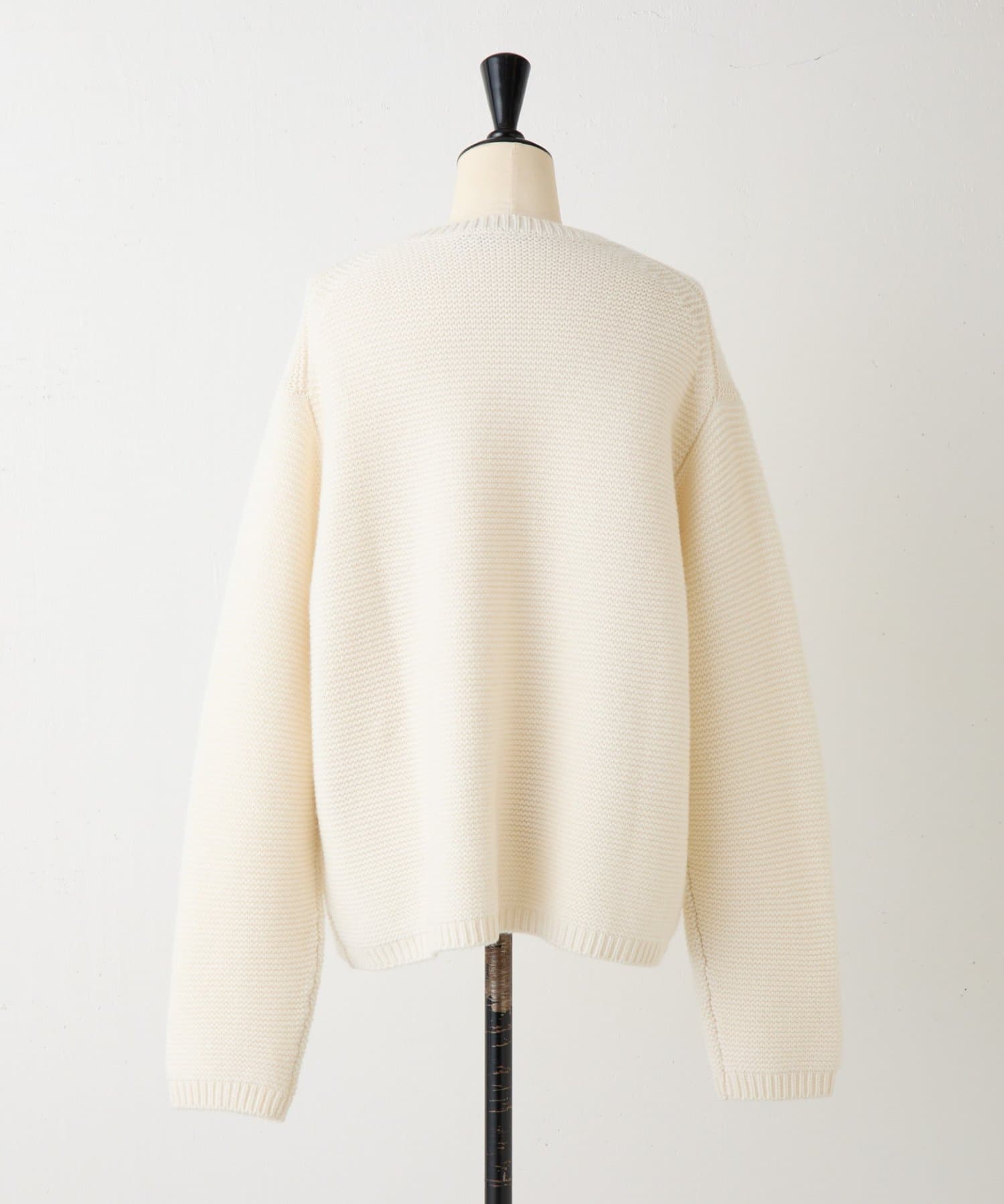 BEARDSLEY(ビアズリー) 《SOFIE D'HOORE》カシミヤ畦編みニット