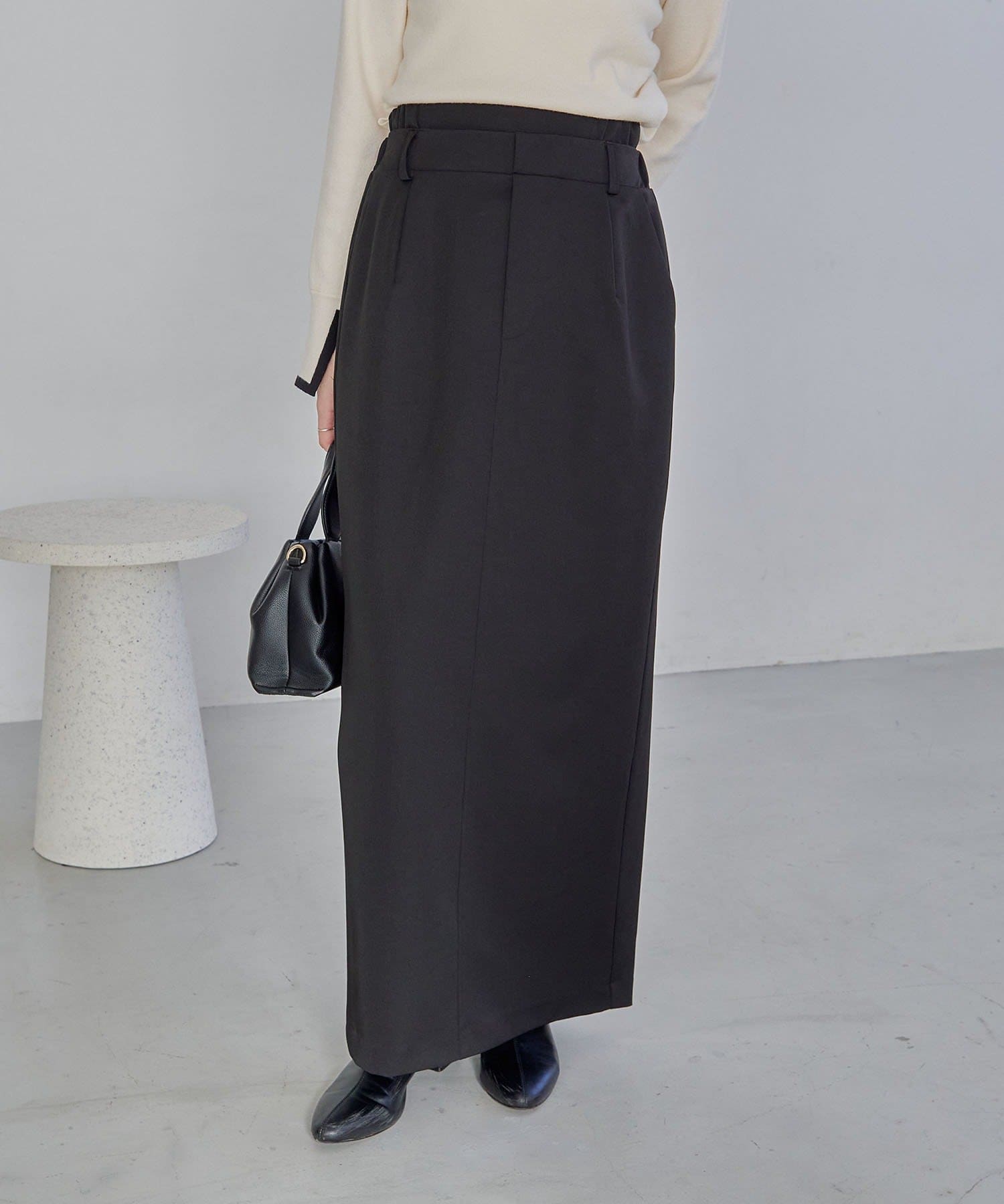 CAPRICIEUX LE'MAGE(カプリシュレマージュ) 【低身長サイズあり】Wウエストスカート