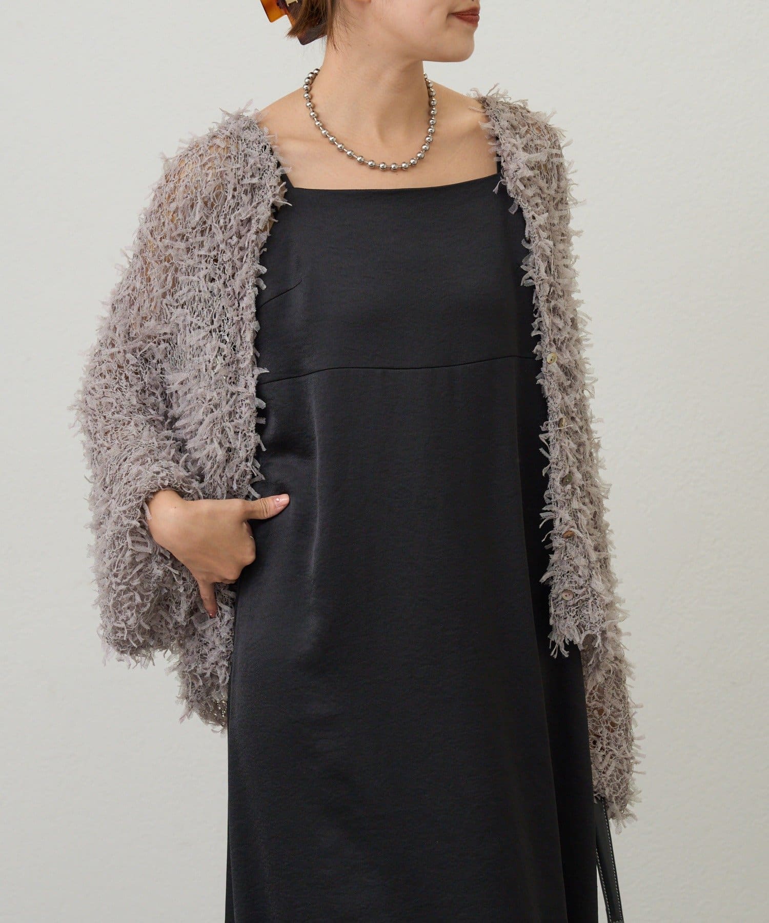 SHENERY(シーナリー) サテンキャミワンピース