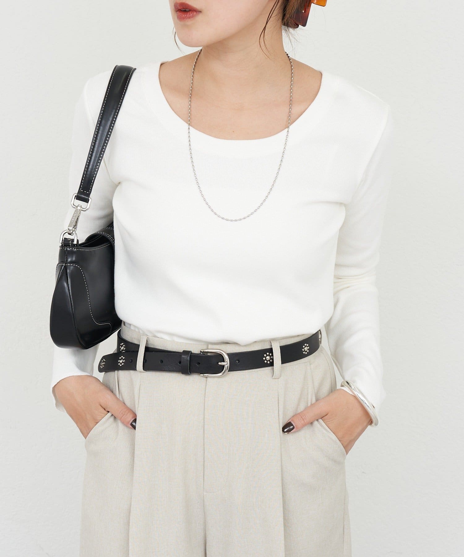 SHENERY(シーナリー) 【26SS予約】ベアテレコロングスリーブカットソー