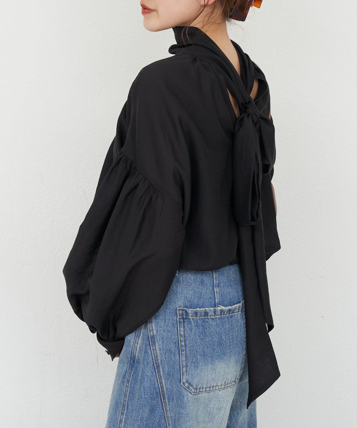 SHENERY(シーナリー) 【26SS予約】ボウタイブラウス