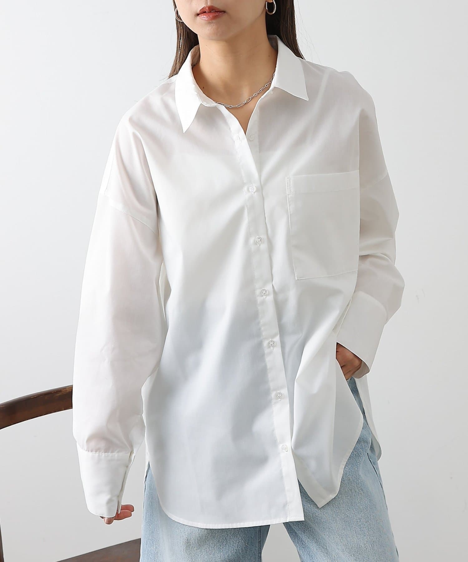 COLONY 2139(コロニー トゥーワンスリーナイン) ボリュームビッグシャツ