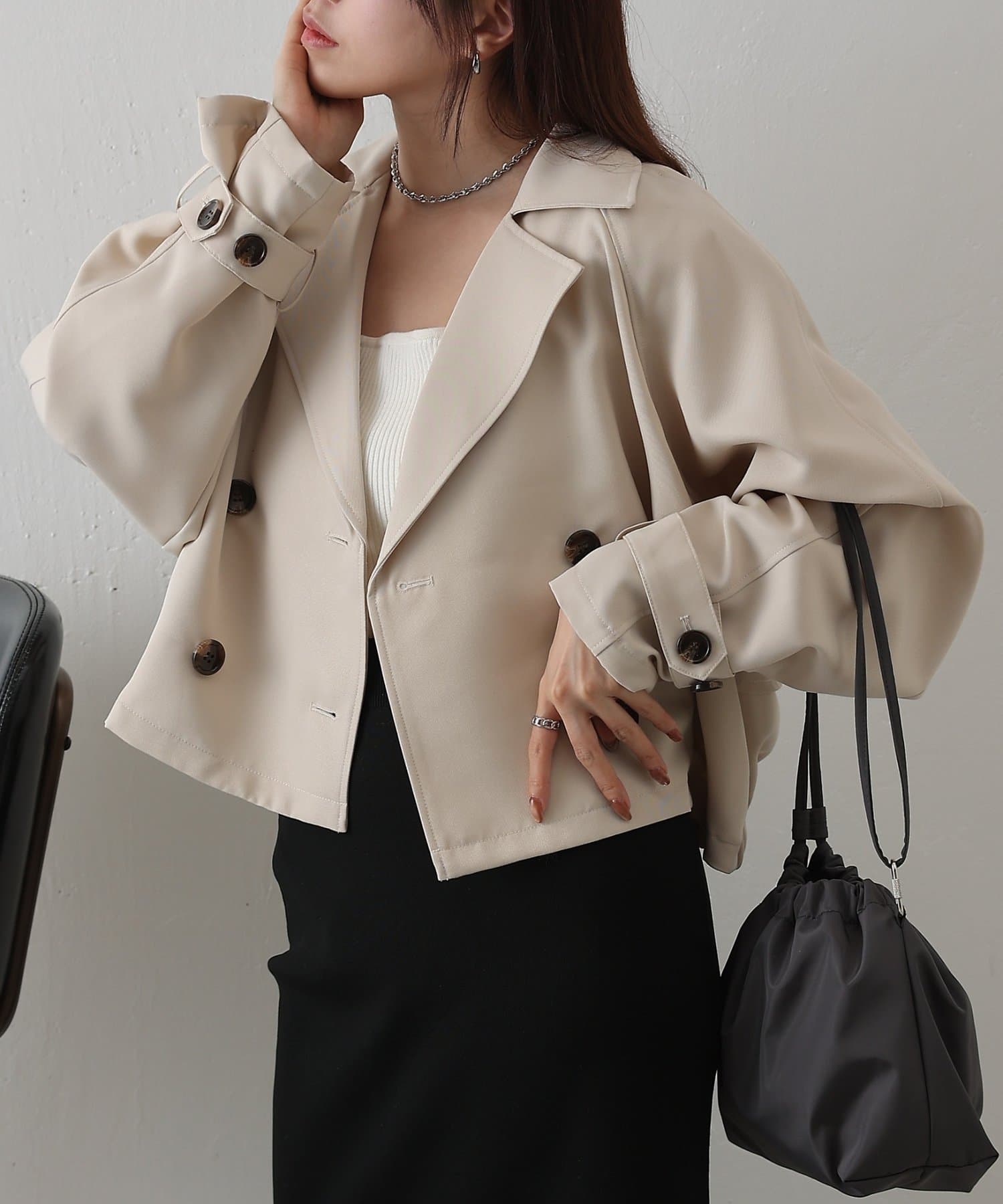 COLONY 2139(コロニー トゥーワンスリーナイン) ショートトレンチコート