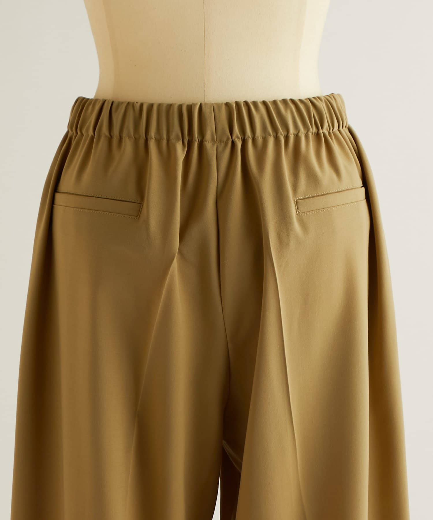 BEARDSLEY(ビアズリー) 《CORDERA》ウエストタックリラックスパンツ