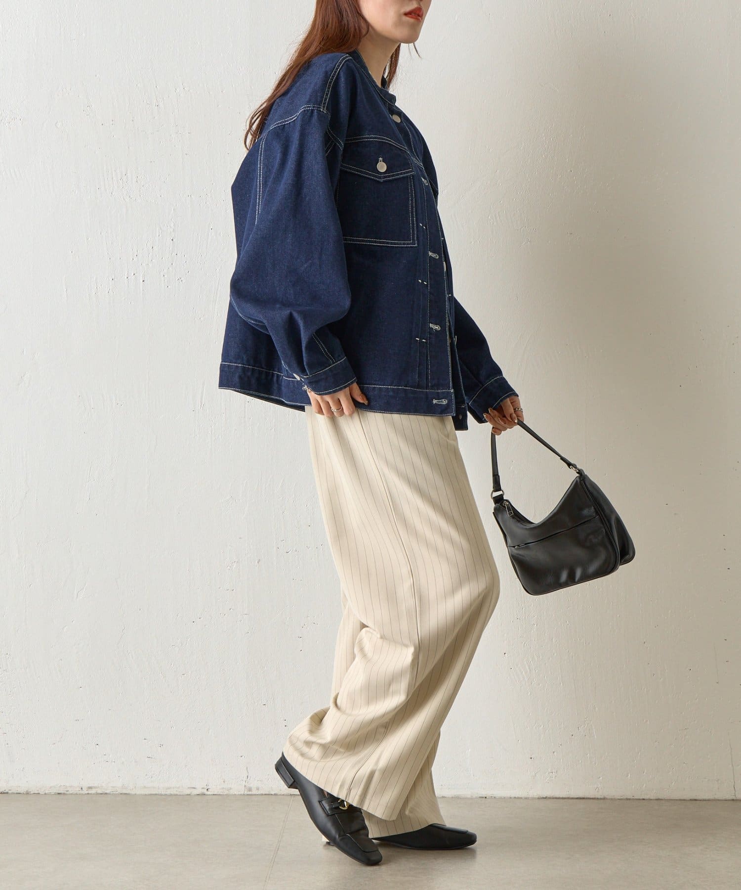 COLONY 2139(コロニー トゥーワンスリーナイン) スタンドカラータックGジャン