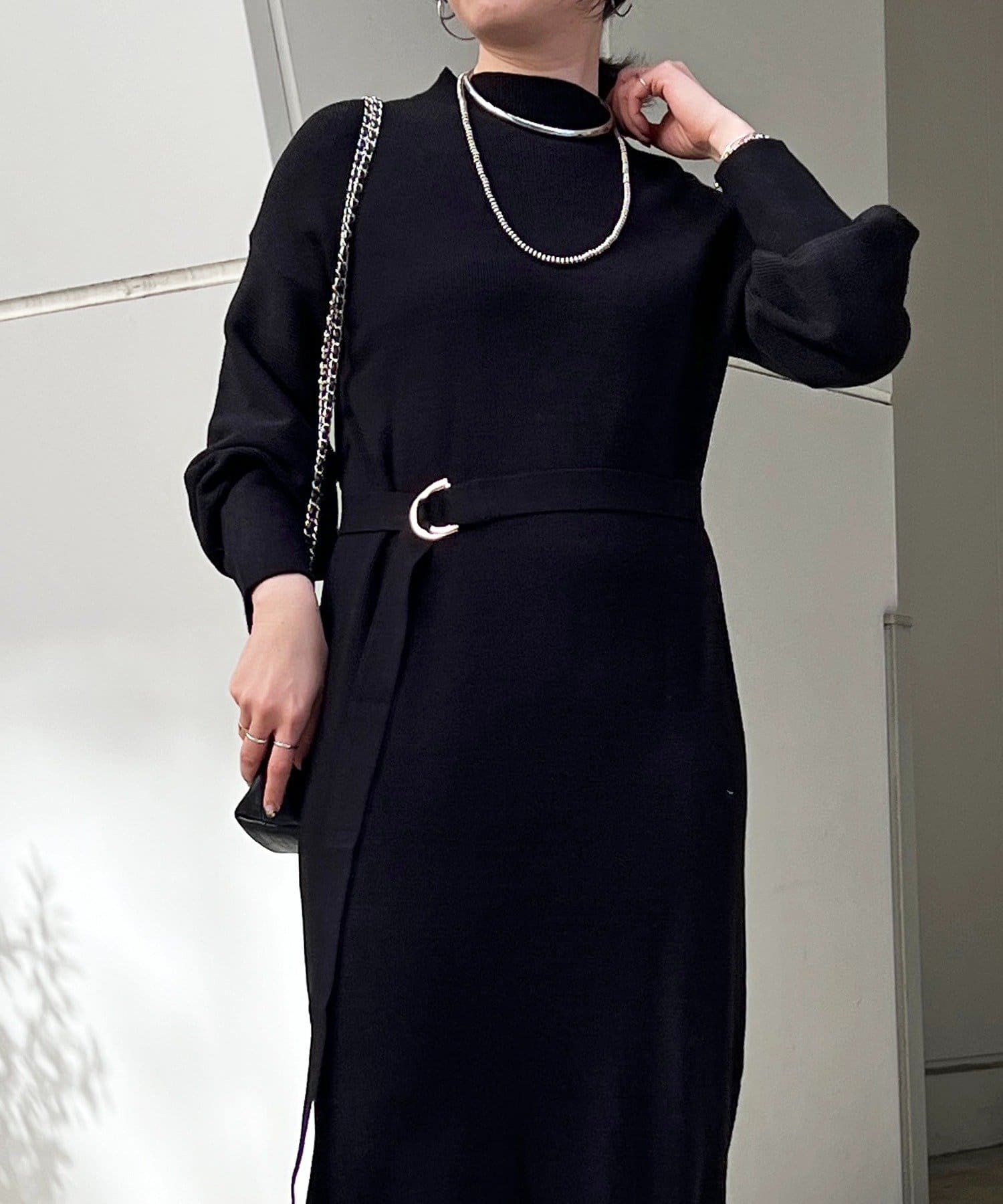 Croisiere(クロジエール) ベルト付きワンピース