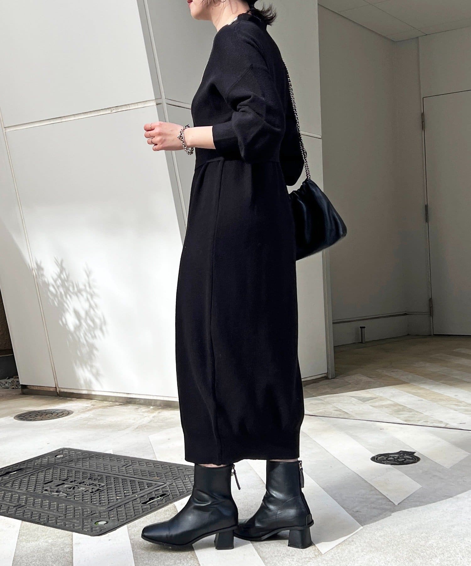 Croisiere(クロジエール) ベルト付きワンピース