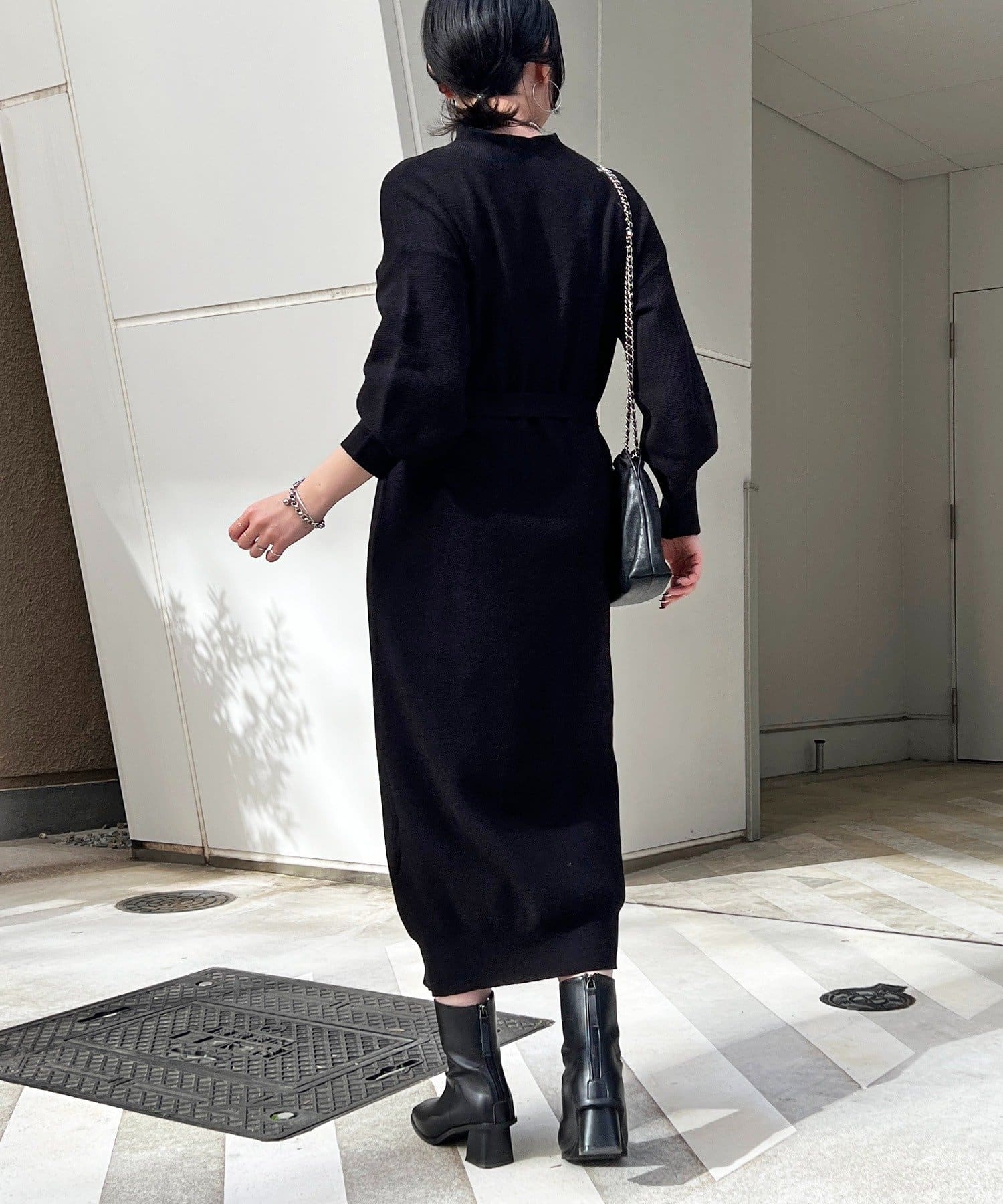 Croisiere(クロジエール) ベルト付きワンピース