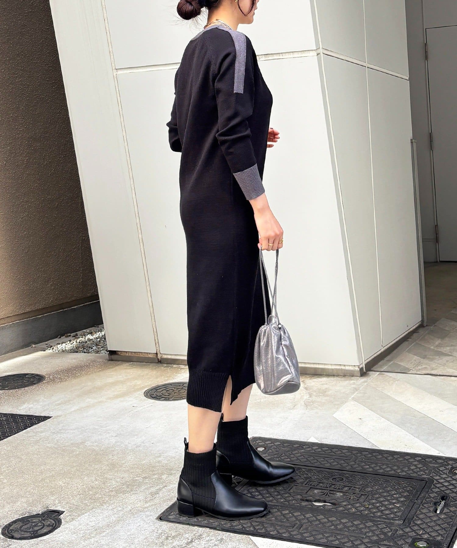 Croisiere(クロジエール) 肩ラインワンピース