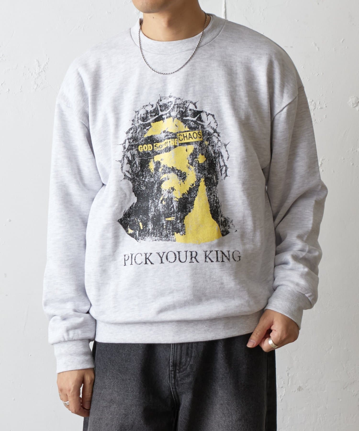 COLONY 2139(コロニー トゥーワンスリーナイン) GODSAVEスウェットクルーネック