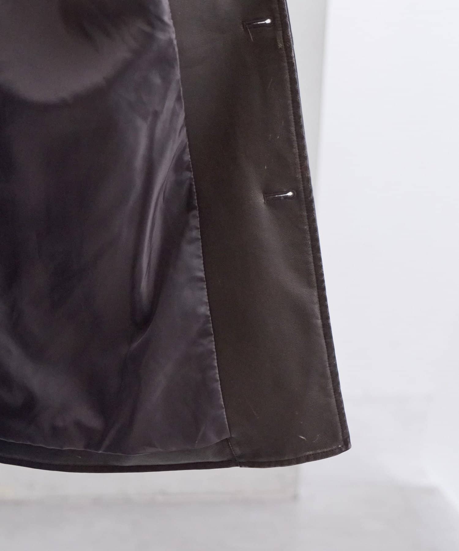 DISCOAT(ディスコート) 【Enlude/ユニセックス】フェイクレザーショートコート