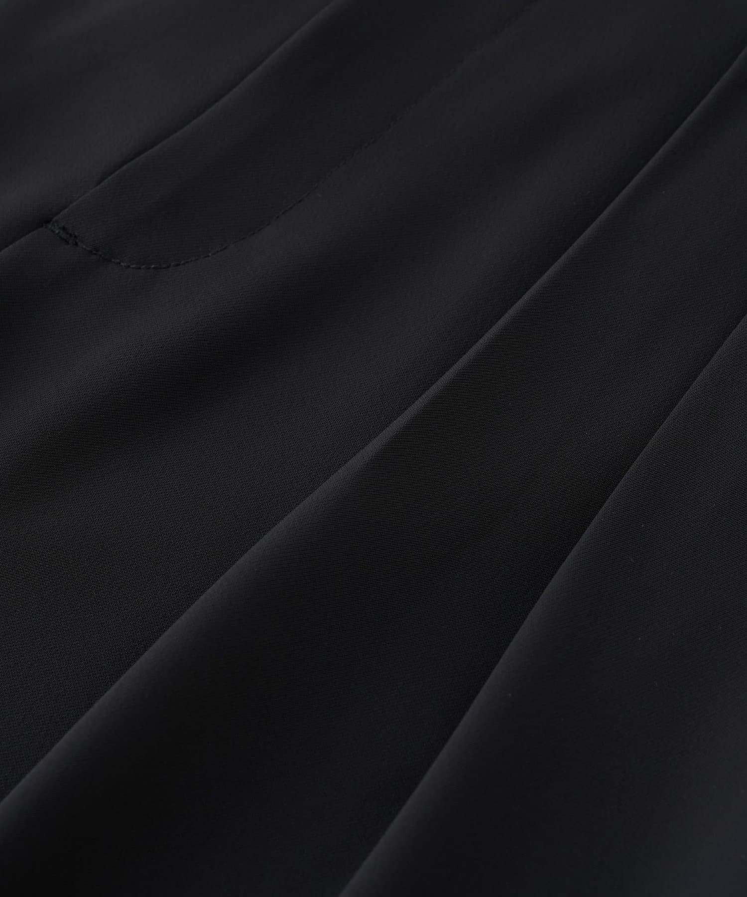 La boutique BonBon(ラブティックボンボン) 【スッキリ美シルエット・オケージョン対応】前開き2タックワイドパンツ