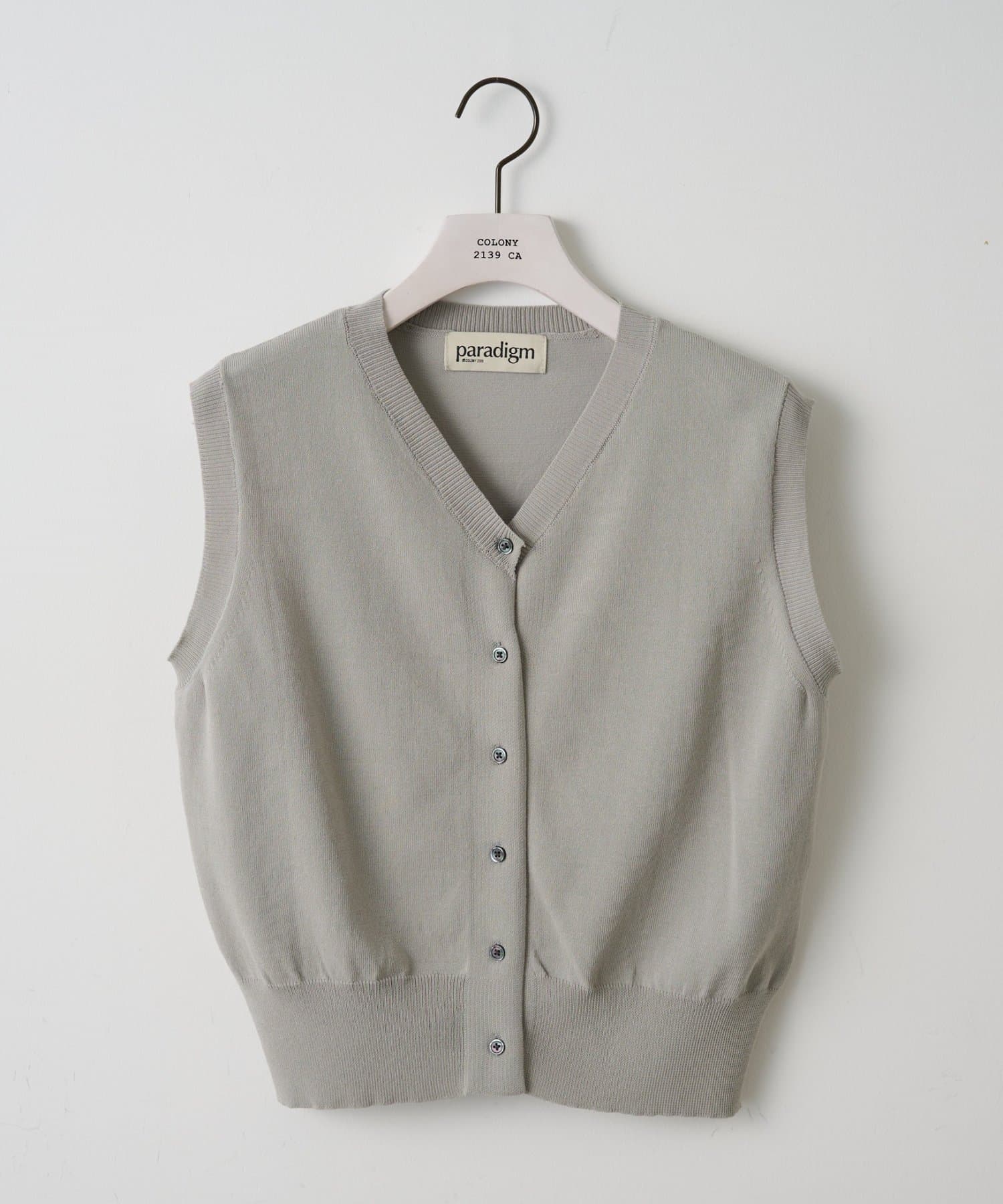 COLONY 2139(コロニー トゥーワンスリーナイン) 【paradigm】コットンモダールコンパクトベスト