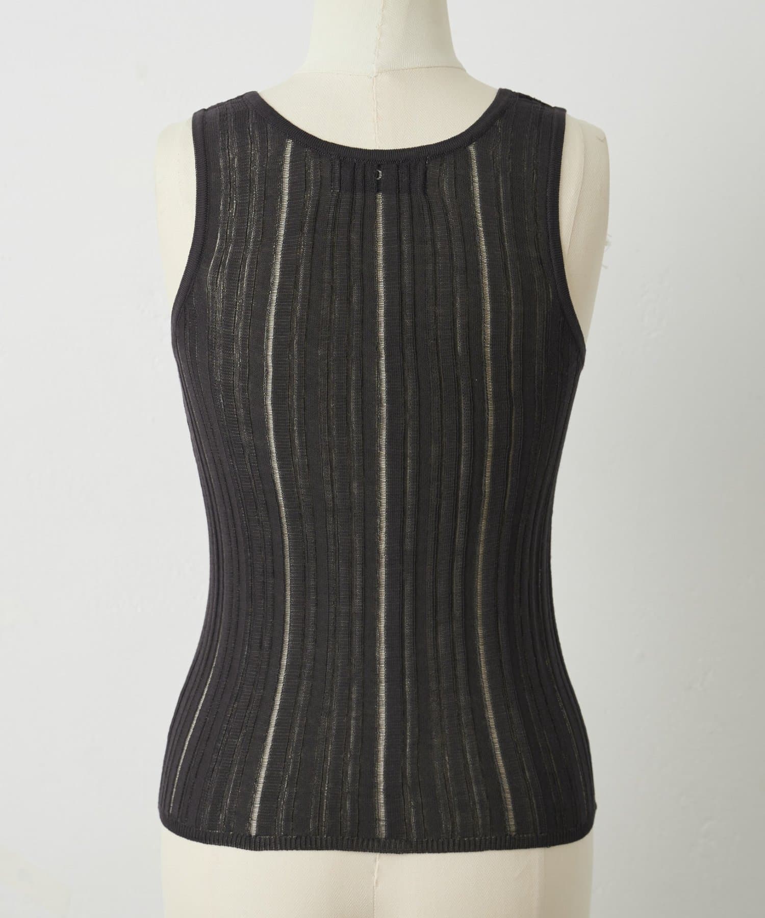 COLONY 2139(コロニー トゥーワンスリーナイン) 【paradigm】コットンモダール針抜シアーリブタンク