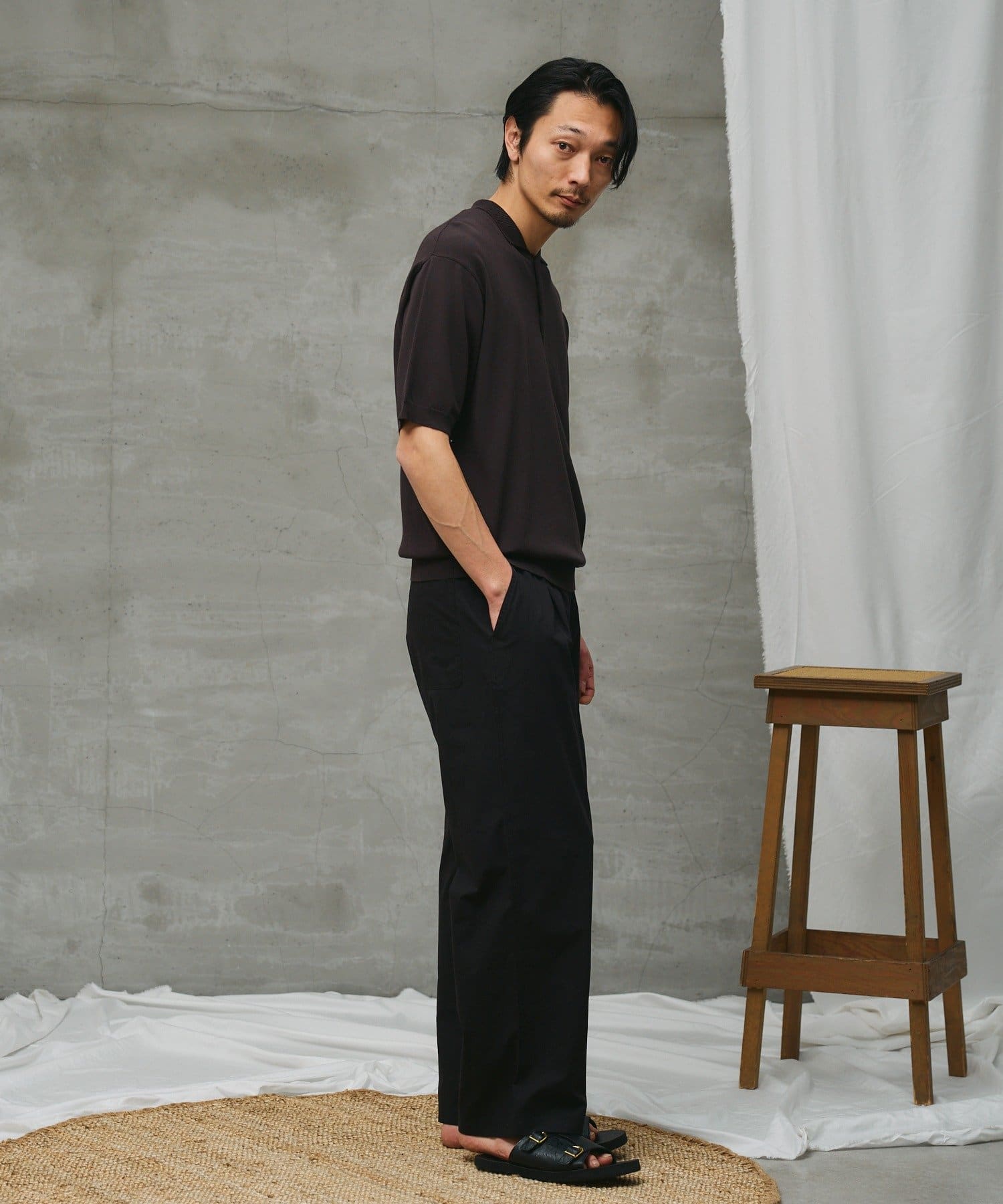 COLONY 2139(コロニー トゥーワンスリーナイン) 【paradigm】コットンモダールニットポロU