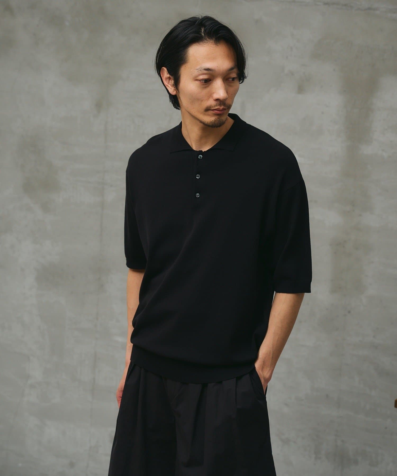 COLONY 2139(コロニー トゥーワンスリーナイン) 【paradigm】コットンモダールニットポロU