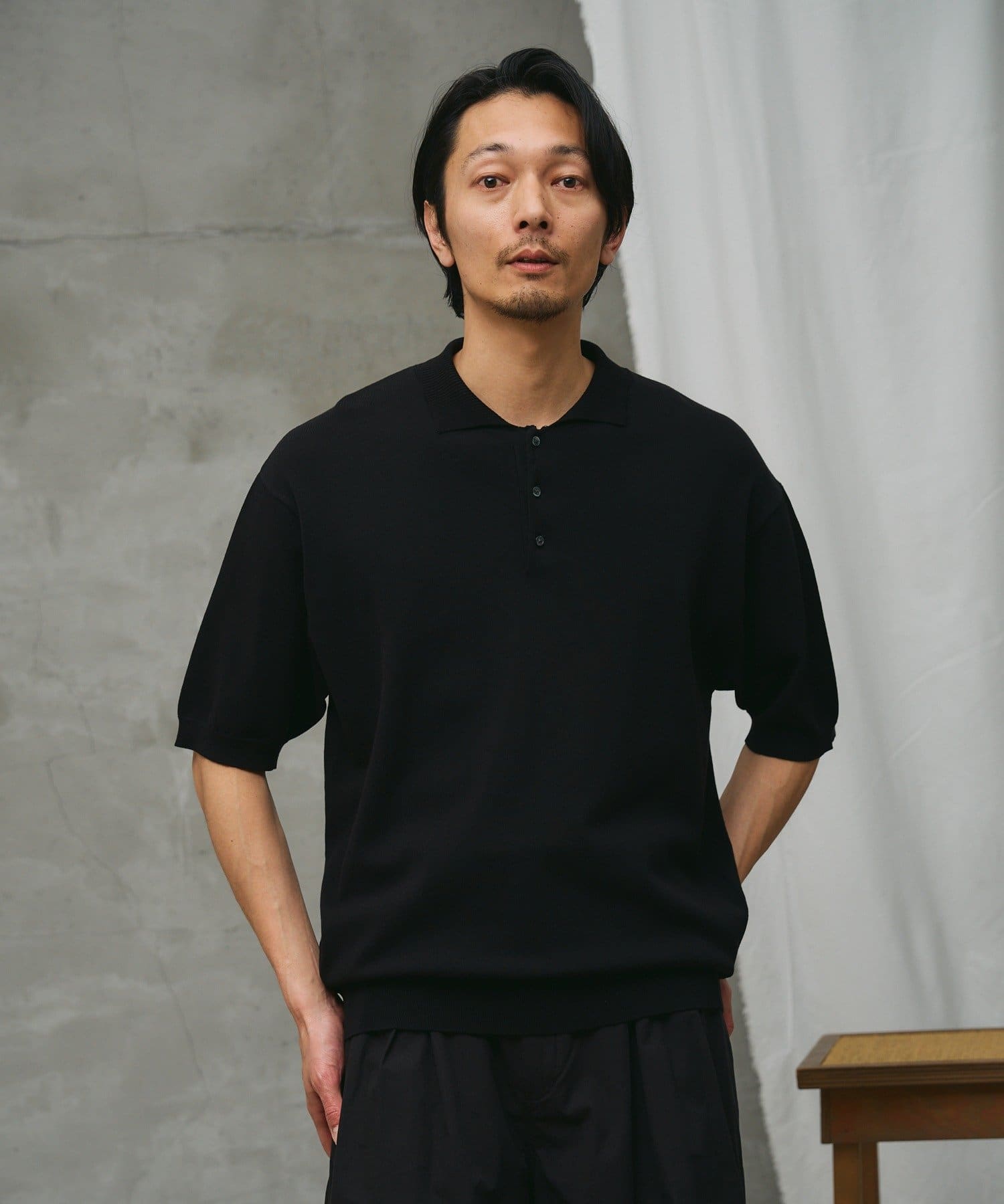 COLONY 2139(コロニー トゥーワンスリーナイン) 【paradigm】コットンモダールニットポロU