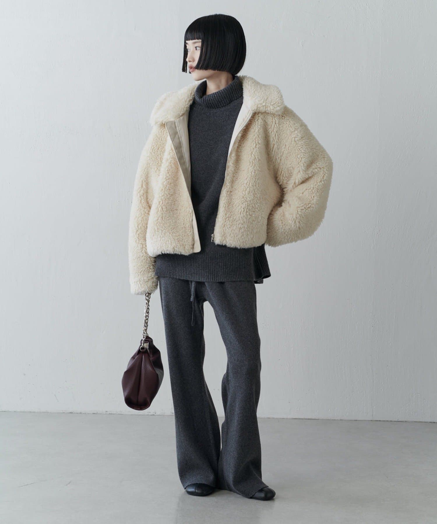 OUTLET(アウトレット) 【Lui's】ニットイージーパンツ