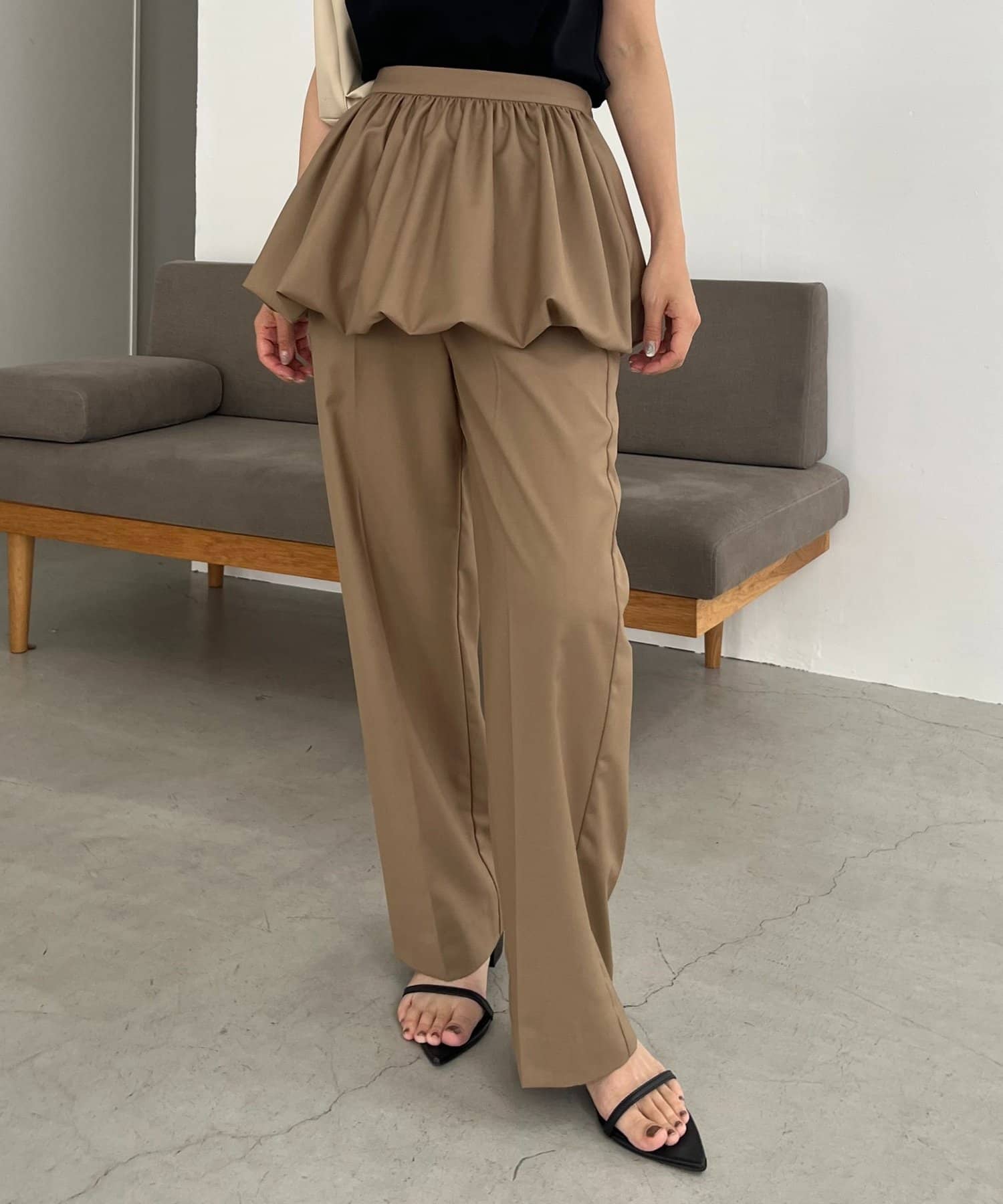 OUTLET(アウトレット) 【CAPRICIEUX LE'MAGE】バルーンSETパンツ