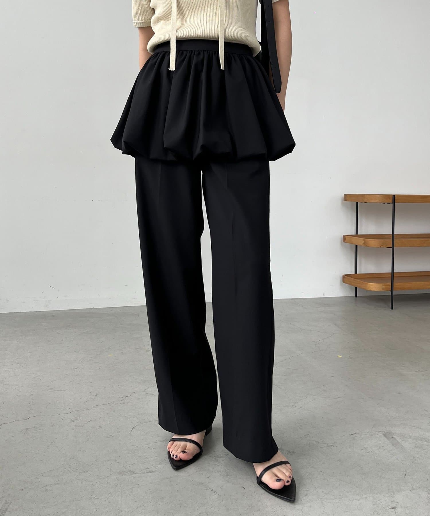 OUTLET(アウトレット) 【CAPRICIEUX LE'MAGE】バルーンSETパンツ