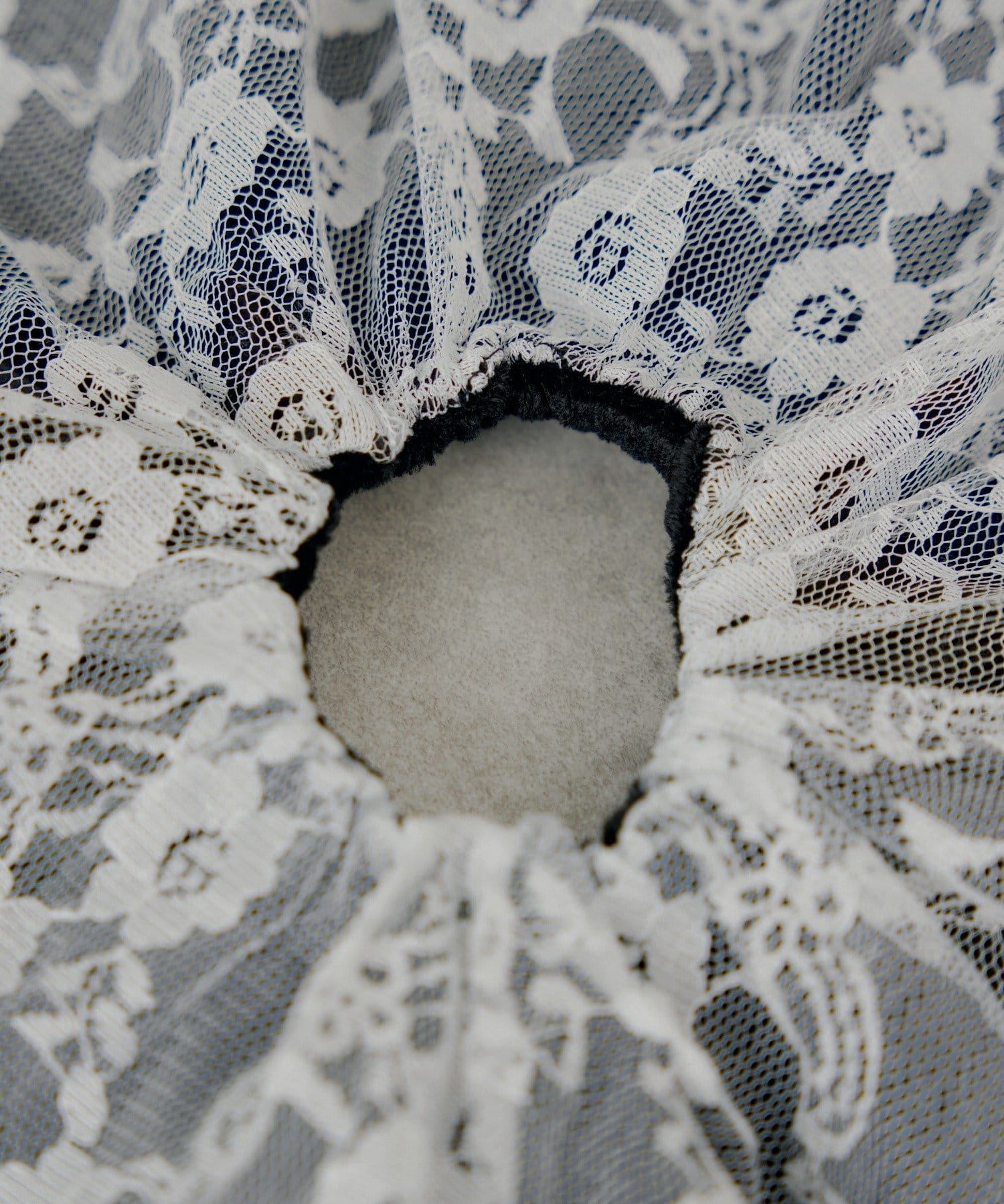 OUTLET(アウトレット) 【Chico】ベロアBIGレースシュシュ