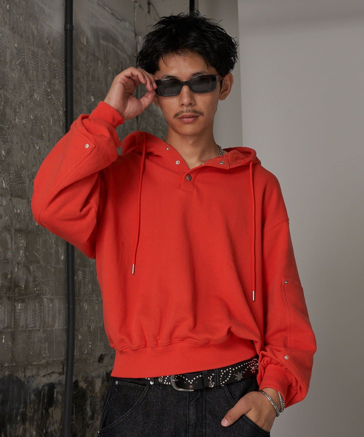 OUTLET(アウトレット) 【Ciaopanic】ヘンリーネックパーカー