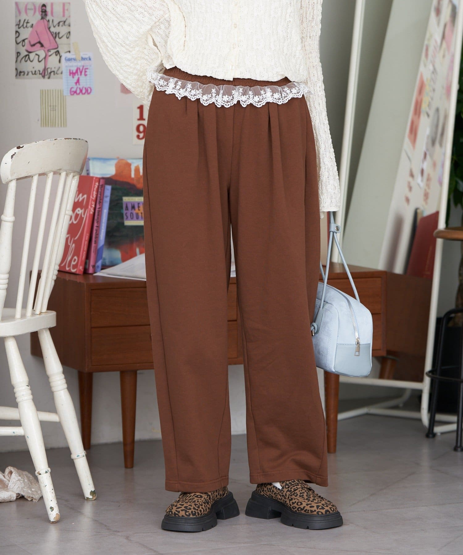 OUTLET(アウトレット) 【Ciaopanic】スウェットレースパンツ