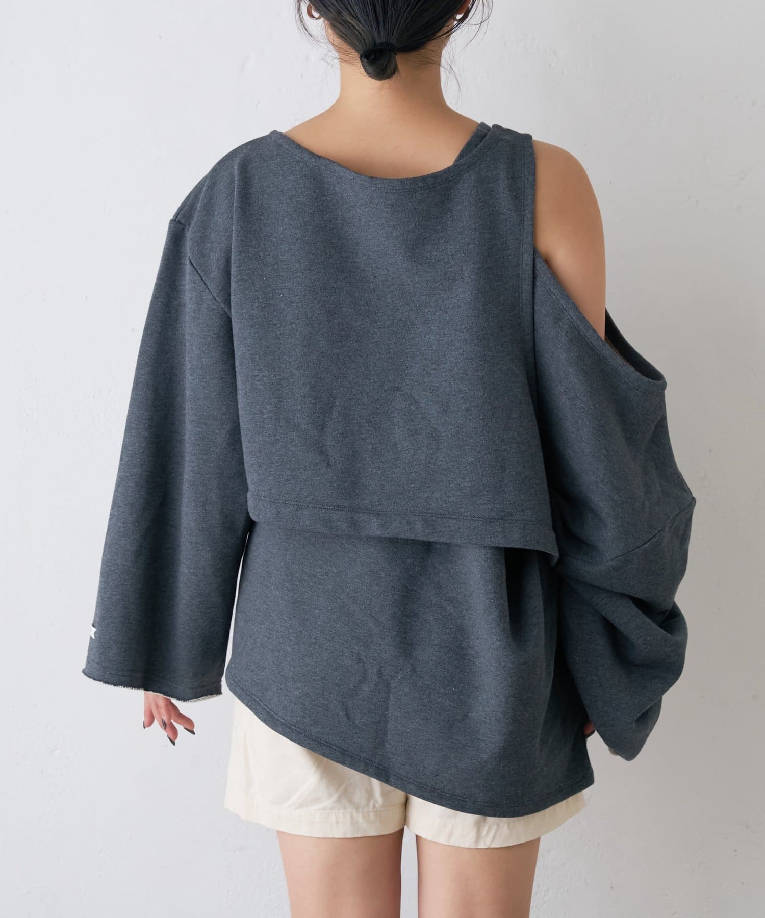 OUTLET(アウトレット) 【CIAOPANIC TYPY】アシメレイヤードライクオーバースウェット