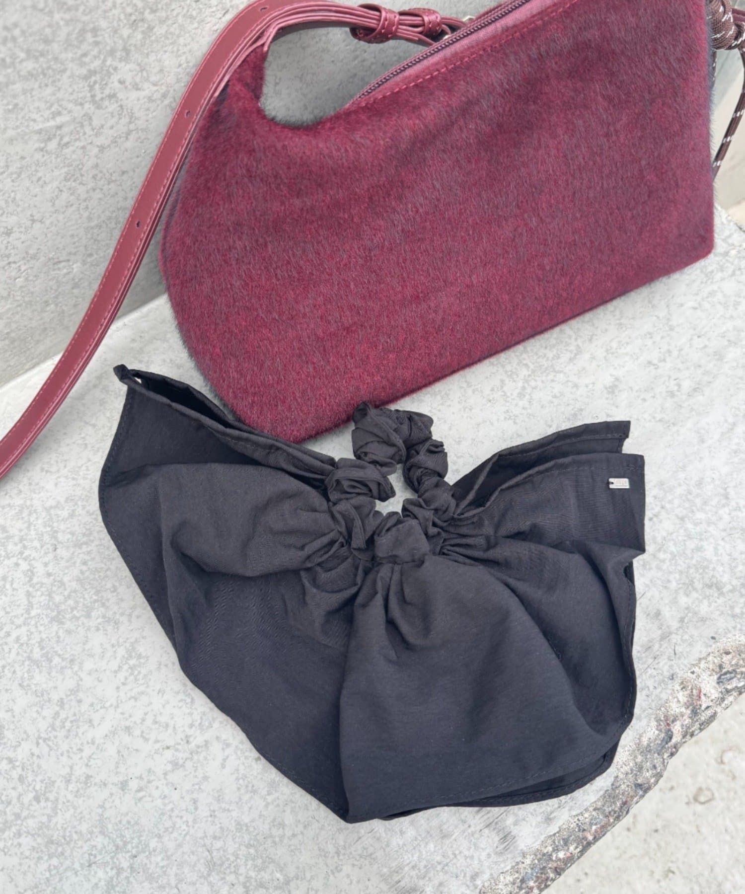 OUTLET(アウトレット) 【CIAOPANIC TYPY】プレート付きハーフフリルシュシュ