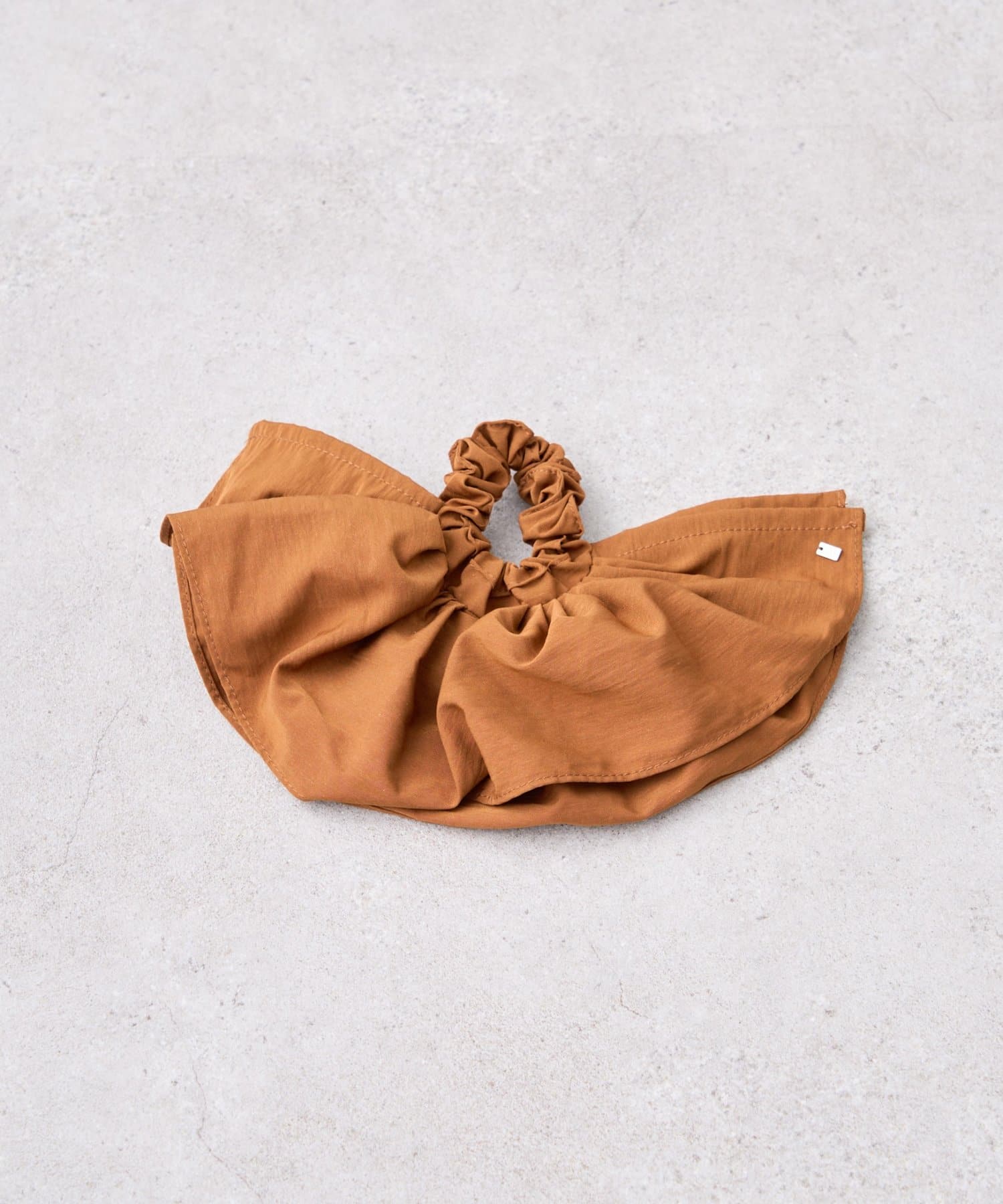 OUTLET(アウトレット) 【CIAOPANIC TYPY】プレート付きハーフフリルシュシュ