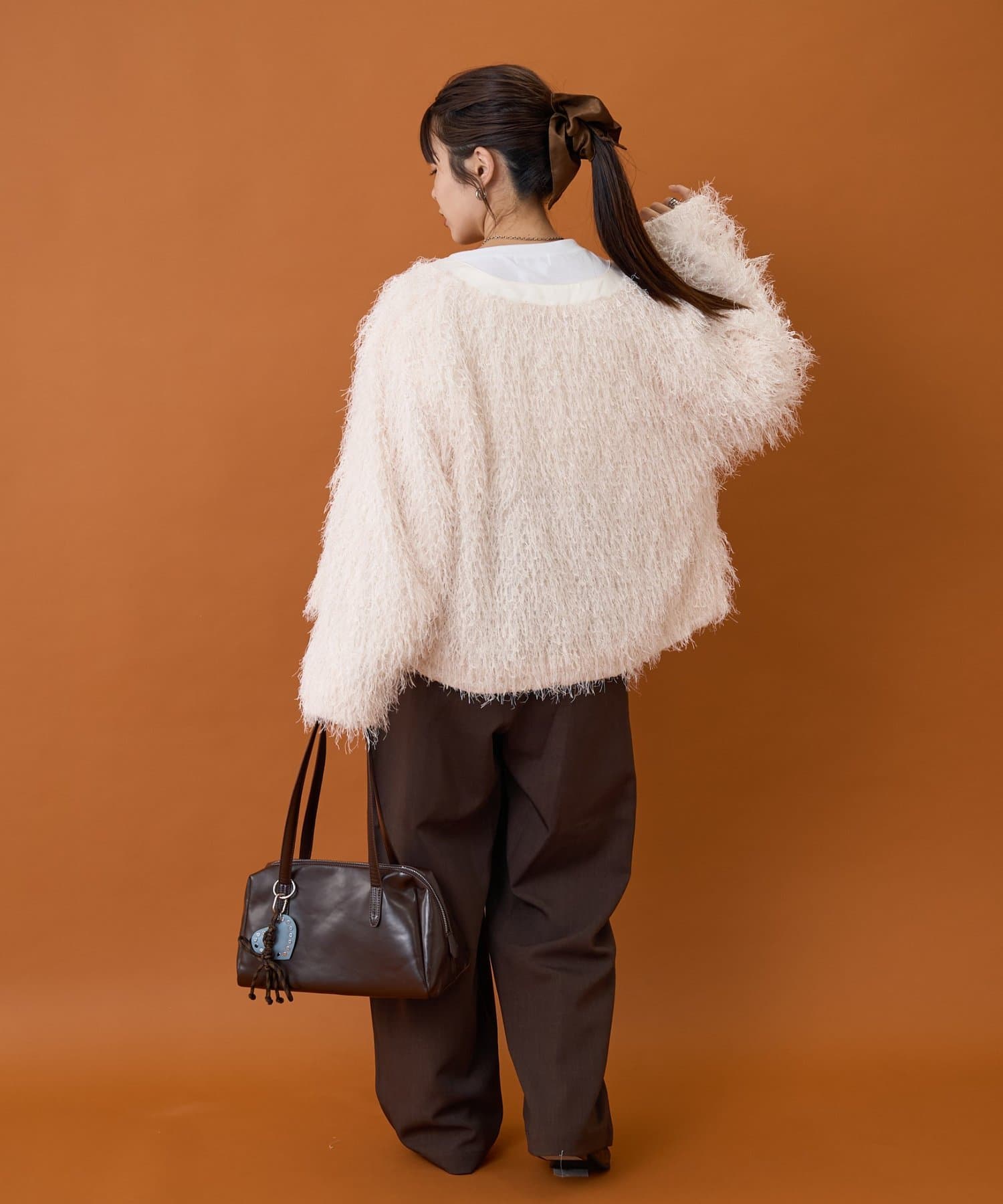 OUTLET(アウトレット) 【CIAOPANIC TYPY】VネックフェザーZIPジャケット