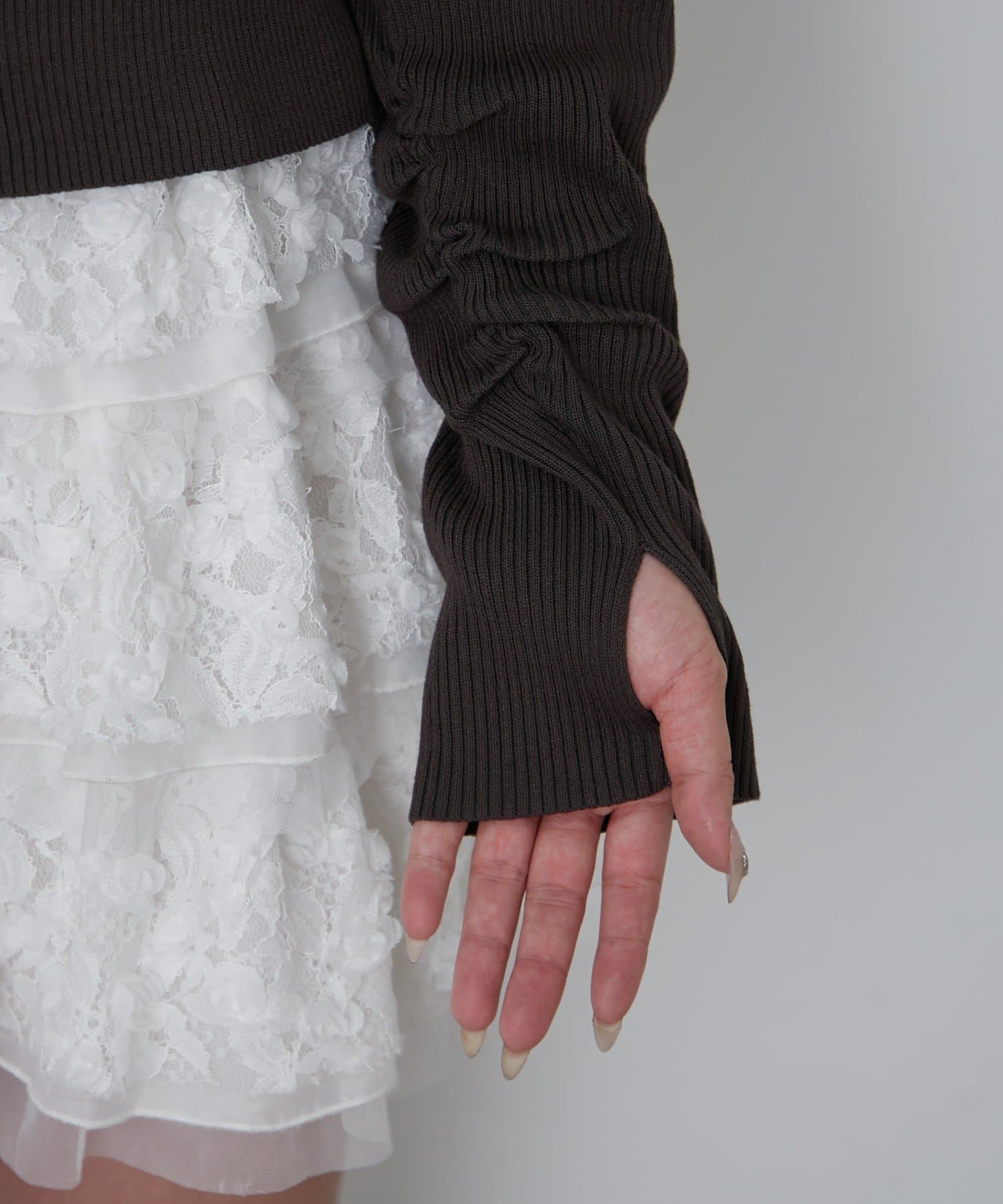 OUTLET(アウトレット) 【RAY CASSIN】レイヤードキャミセット