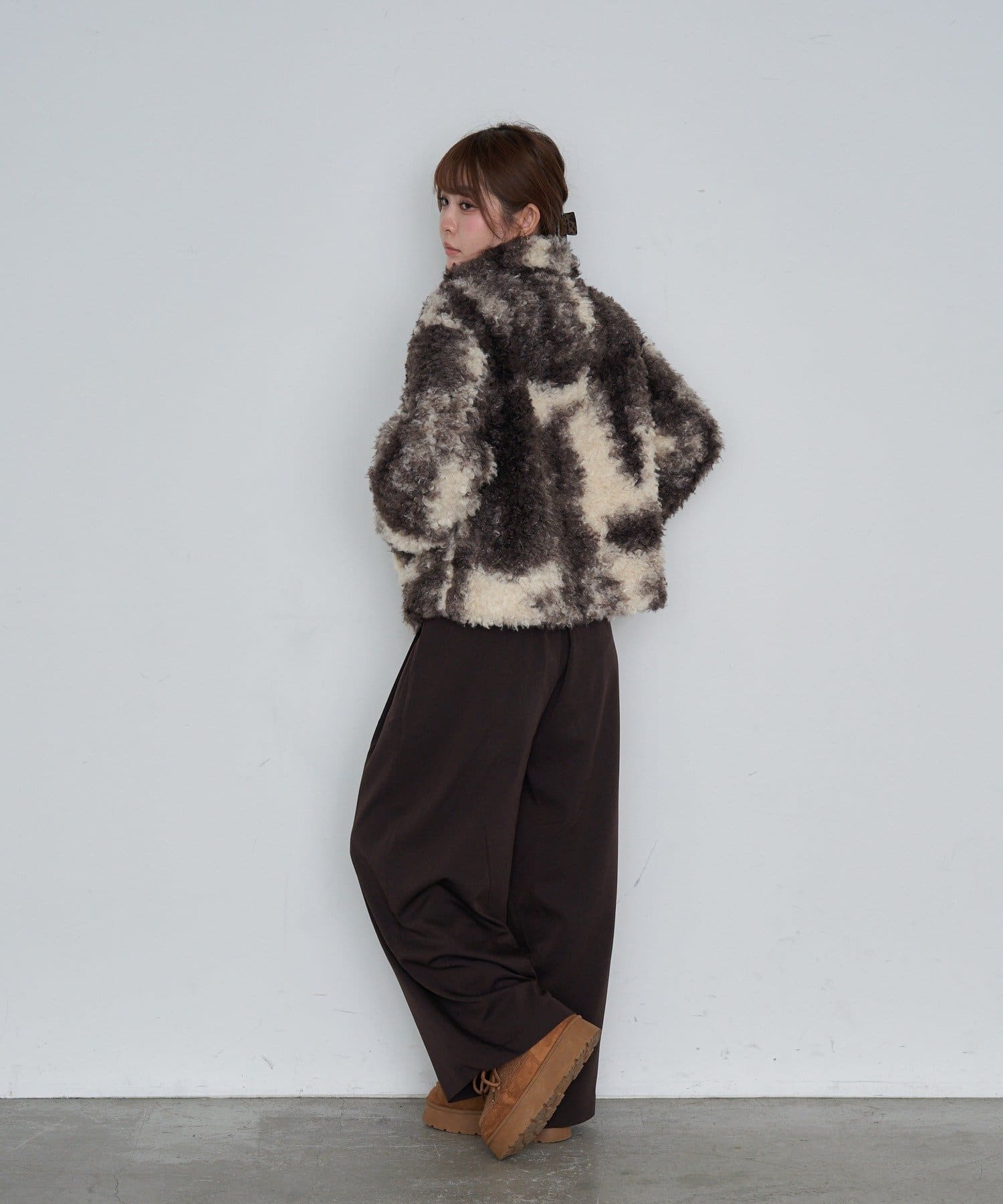 OUTLET(アウトレット) 【RAY CASSIN】スラックスイージーパンツ