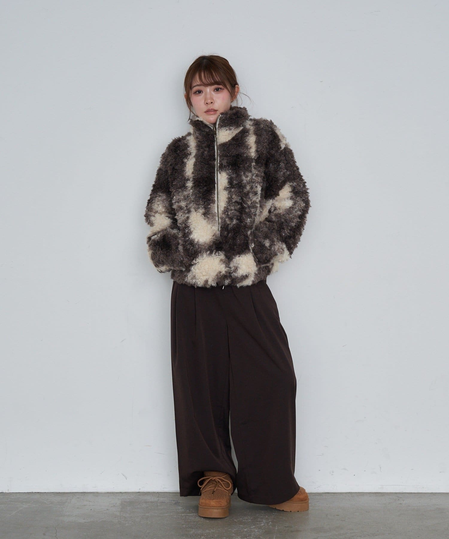 OUTLET(アウトレット) 【RAY CASSIN】スラックスイージーパンツ