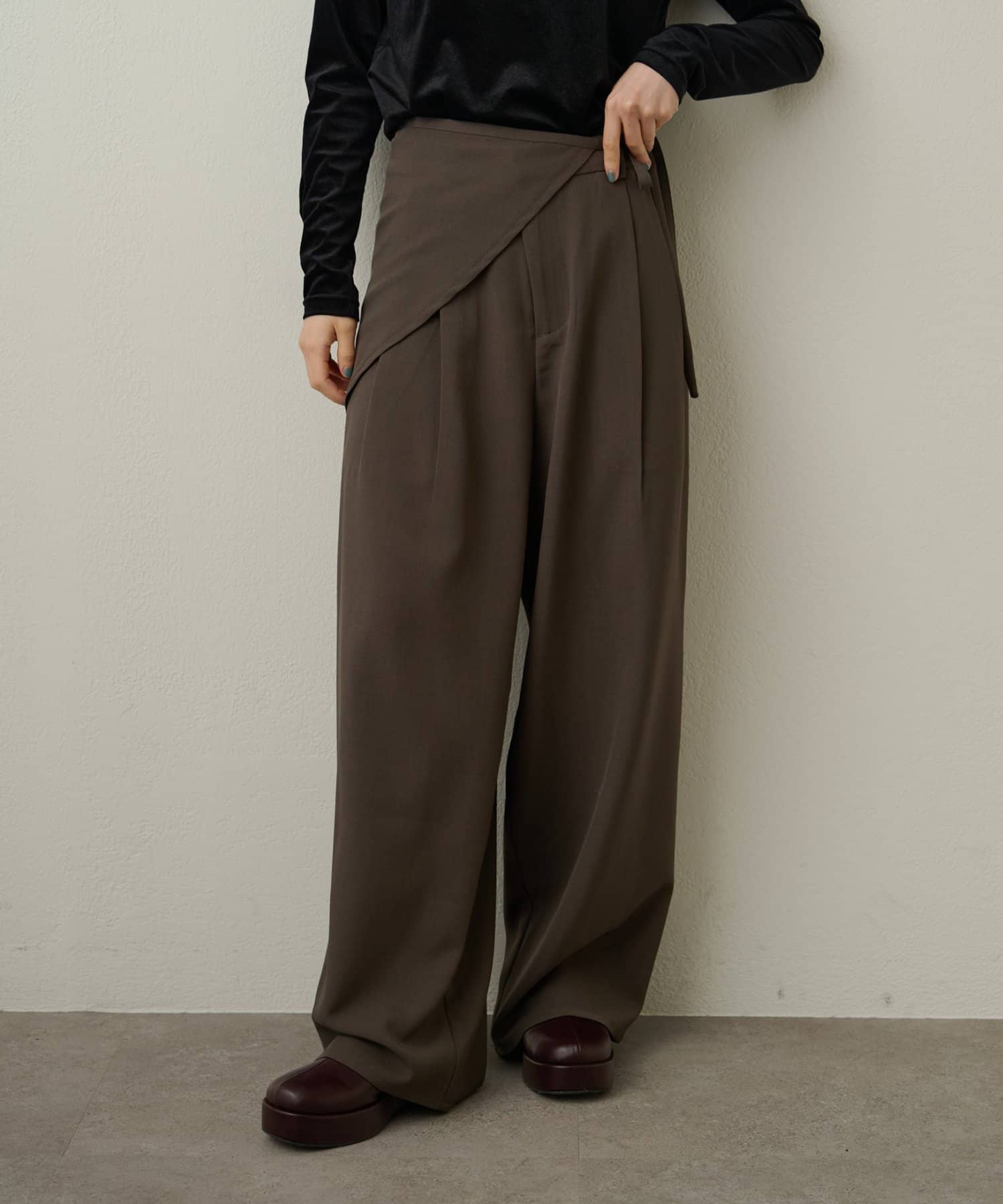 OUTLET(アウトレット) 【Omekashi】パンツスカーフセット